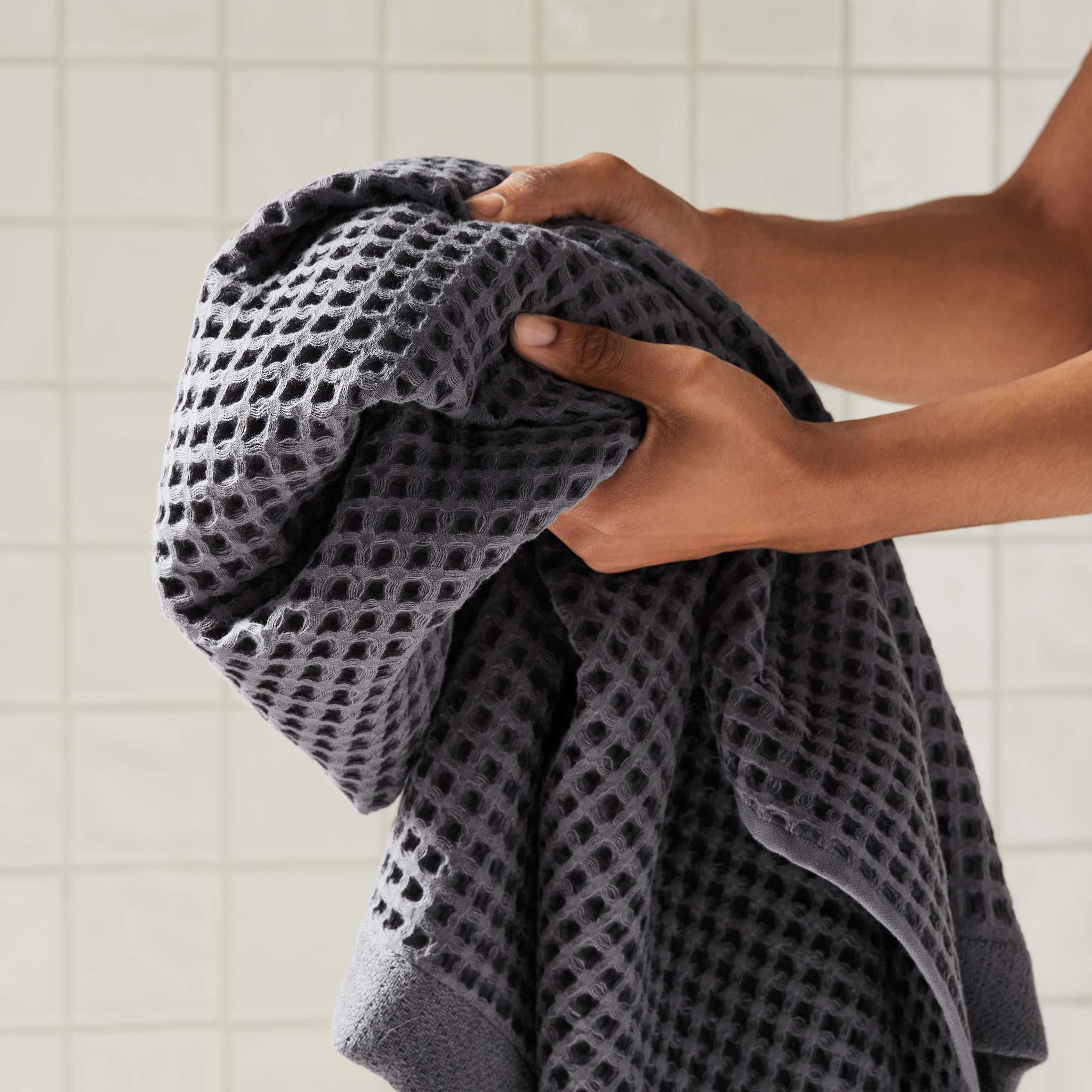 Dreamweave Waffle Bath Towels Set of 2 P1