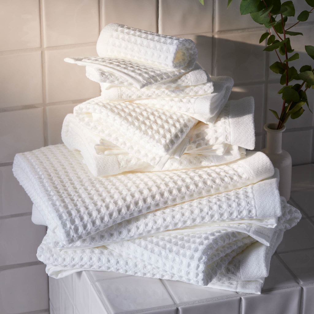 Dreamweave Waffle Bath Towels Set of 2 P1