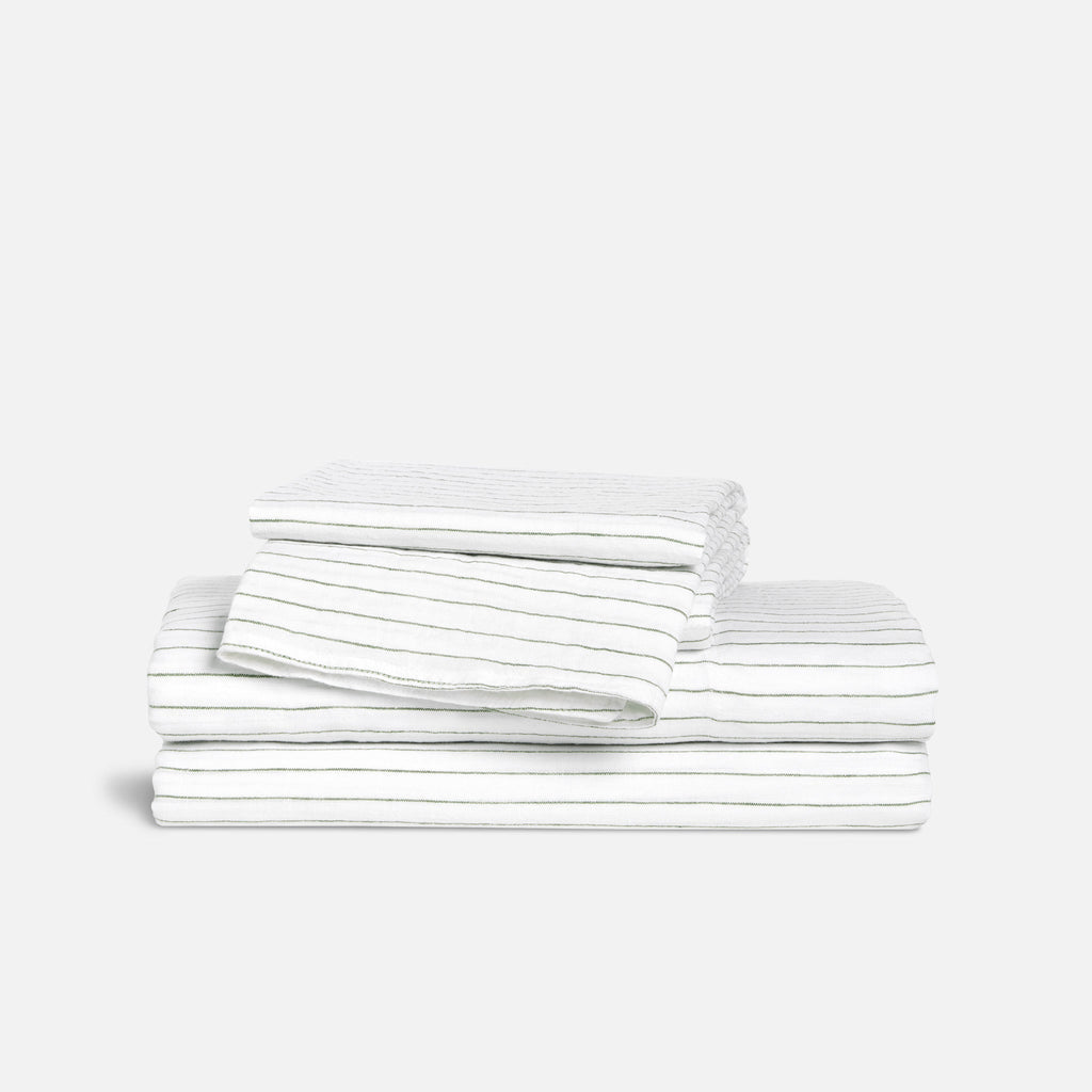 Washed European Linen Core Sheet Set S9