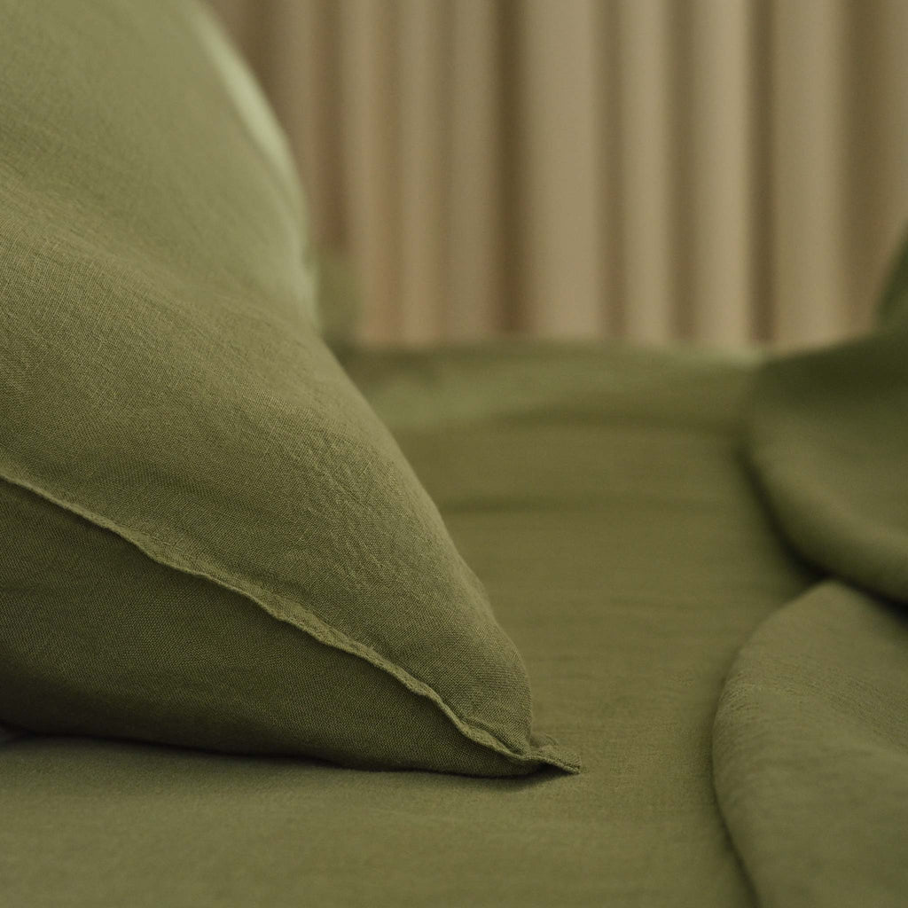 Washed European Linen Duvet Set P9