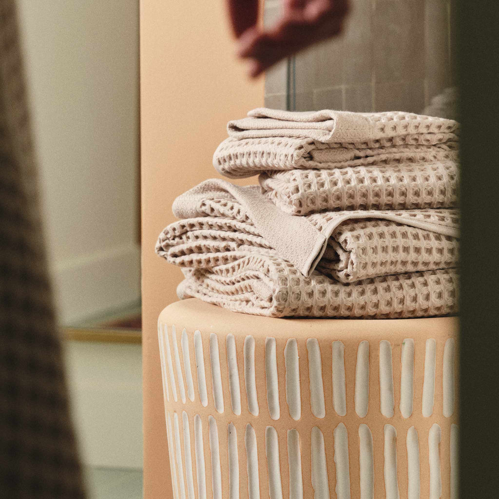 Dreamweave Waffle Bath Towels Set of 2 P1