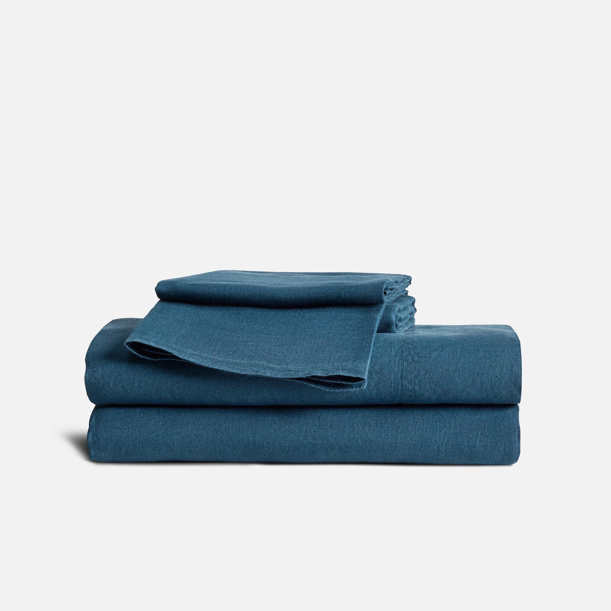 Washed European Linen Core Sheet Set S9
