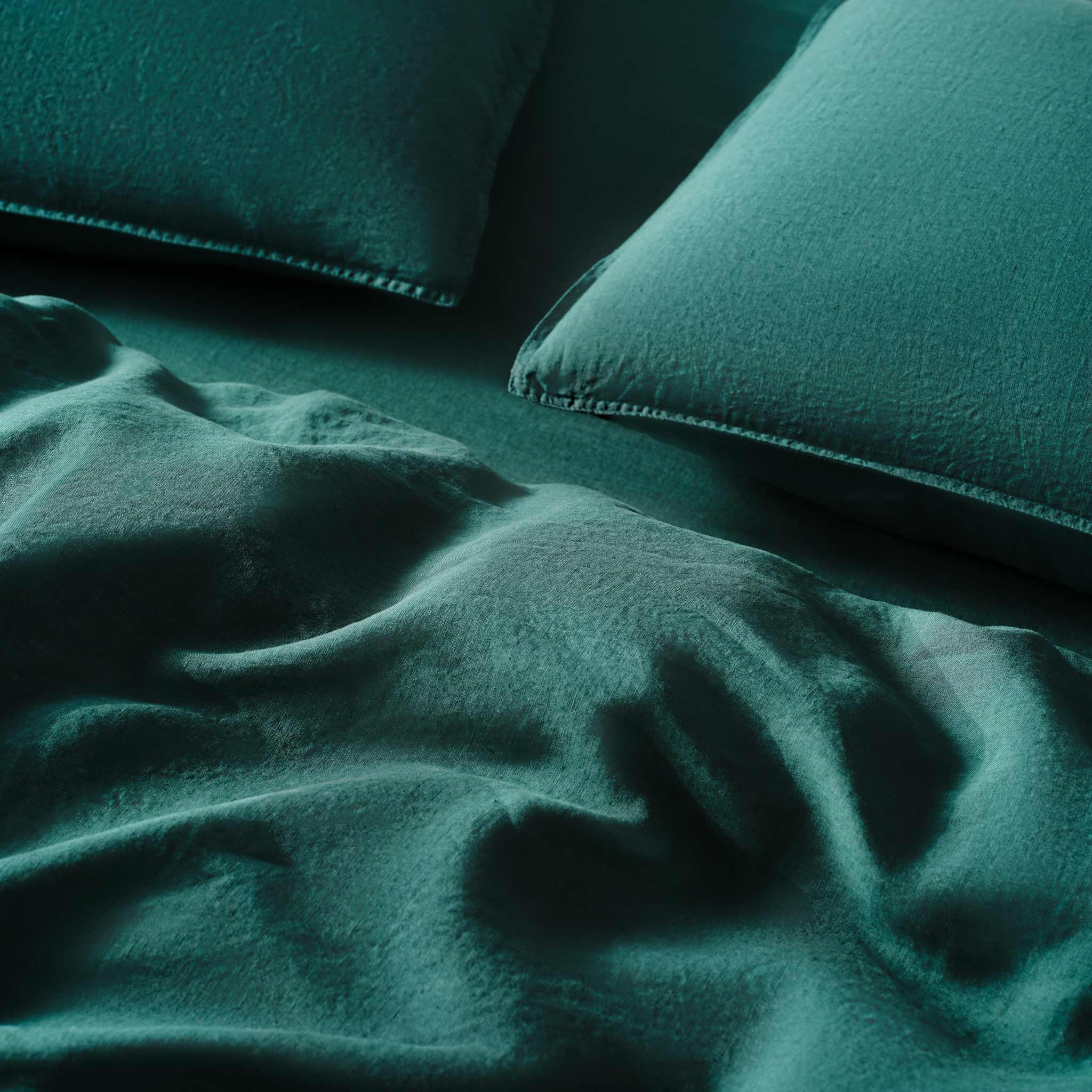 Washed European Linen Duvet Set C7
