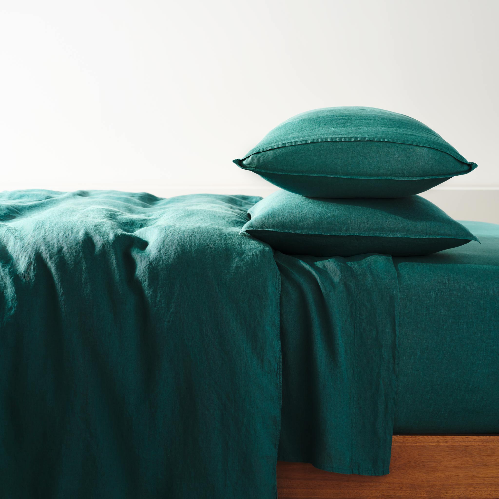 Washed European Linen Core Sheet Set S9