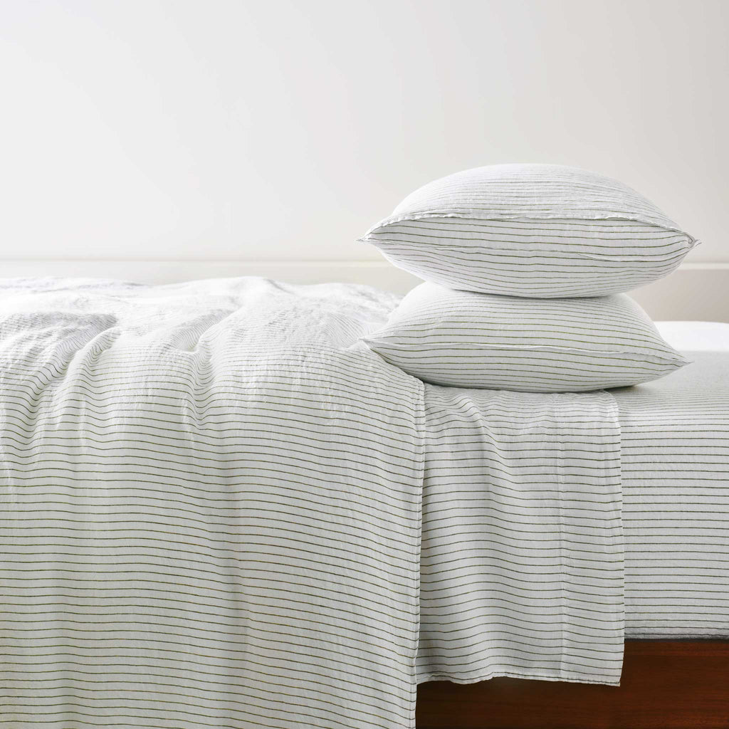 Washed European Linen Core Sheet Set S9