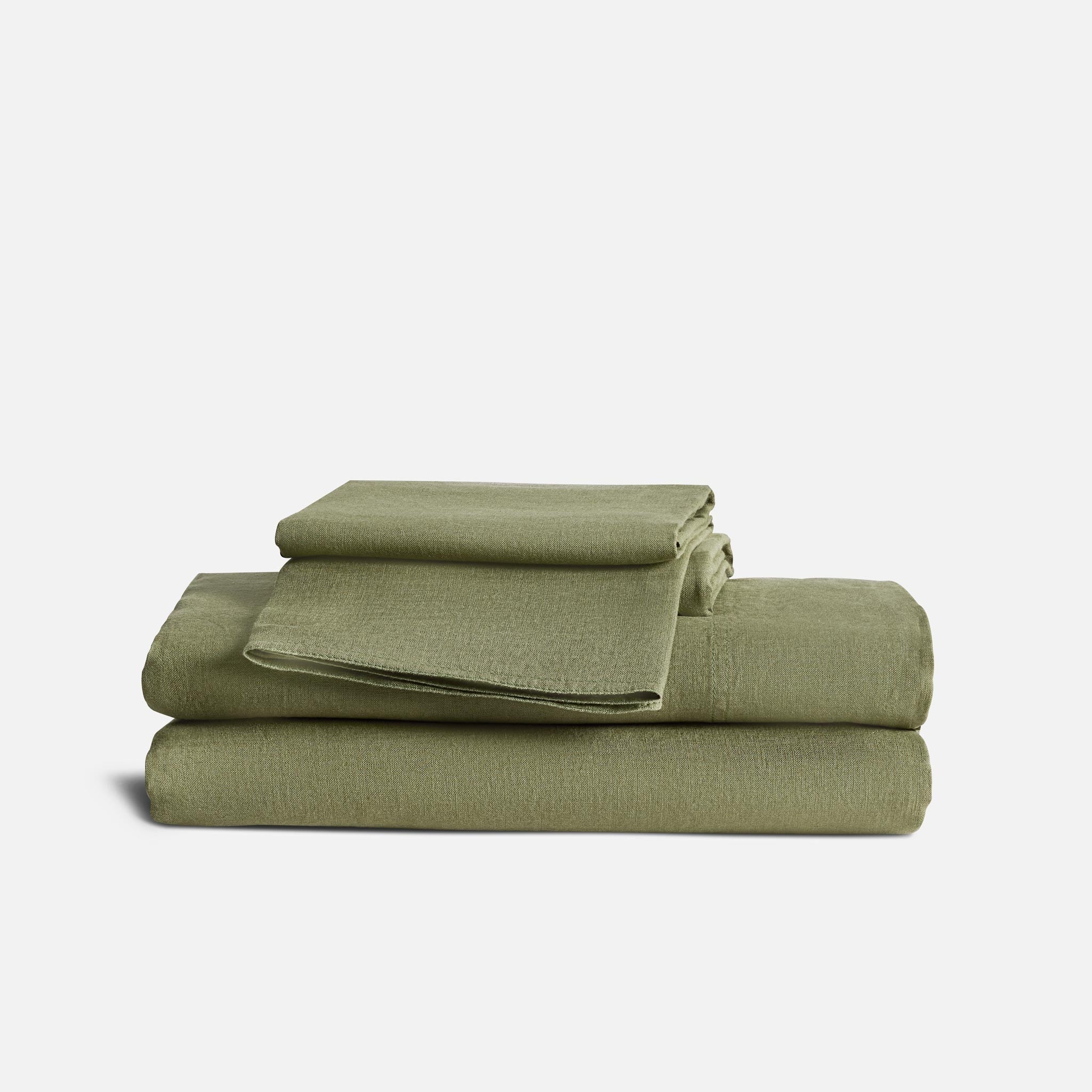Washed European Linen Core Sheet Set S9