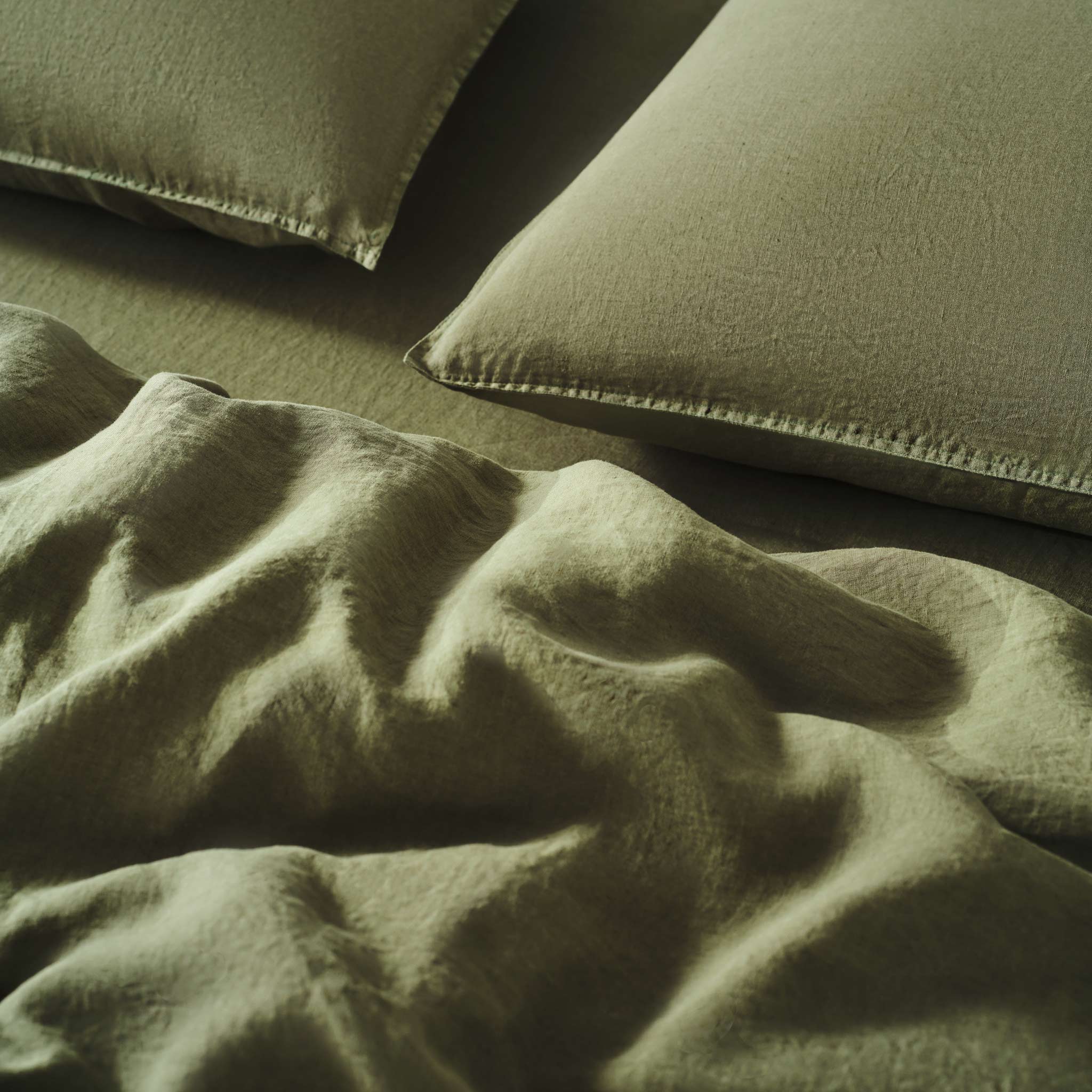 Washed European Linen Core Sheet Set S9