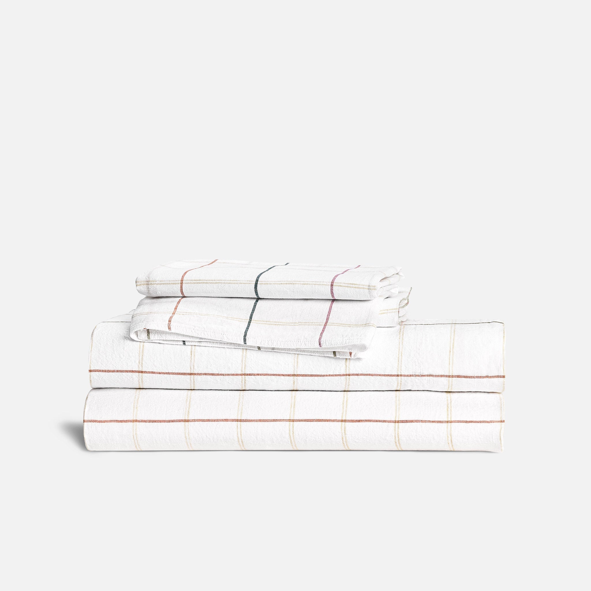 Washed European Linen Core Sheet Set S9