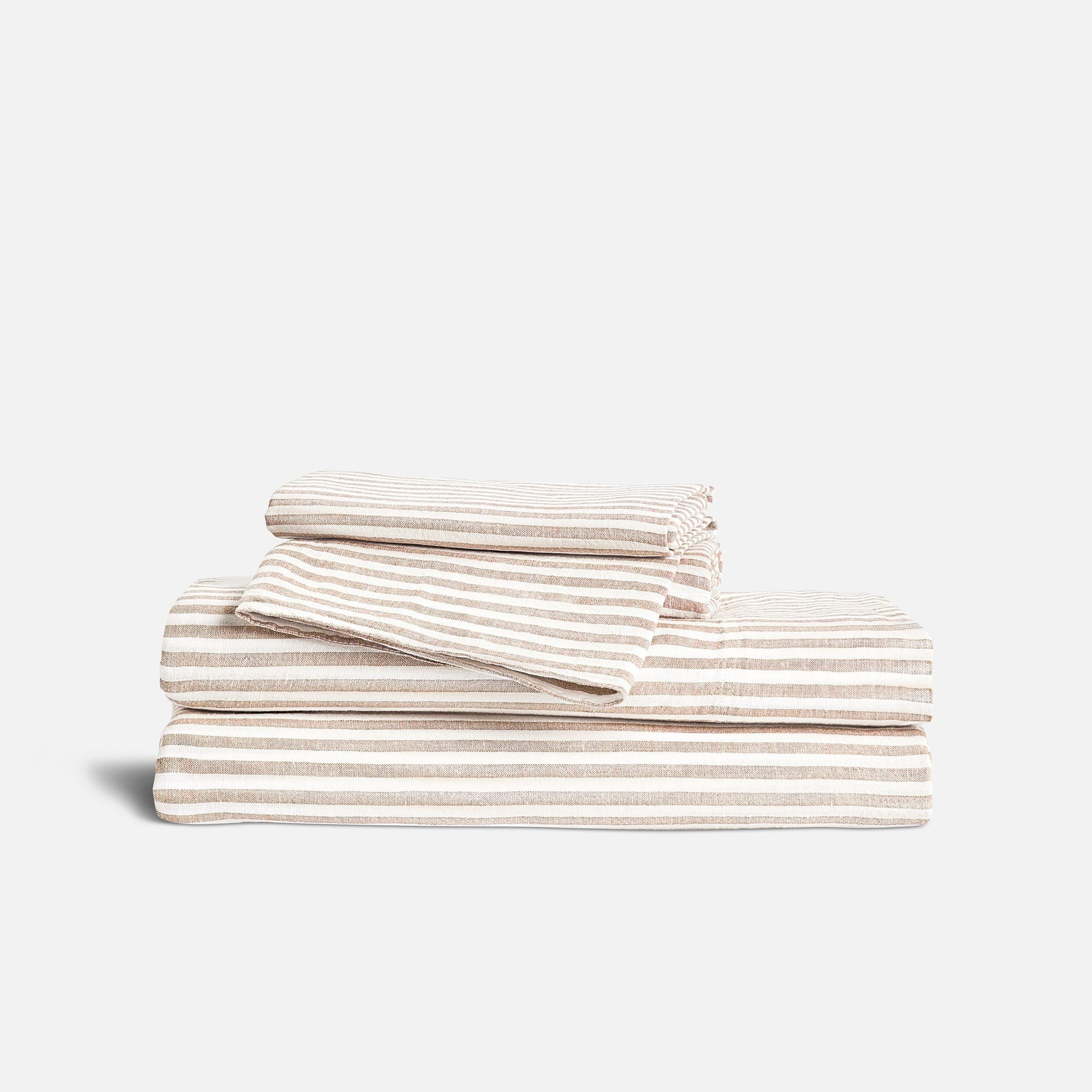 Washed European Linen Core Sheet Set S9