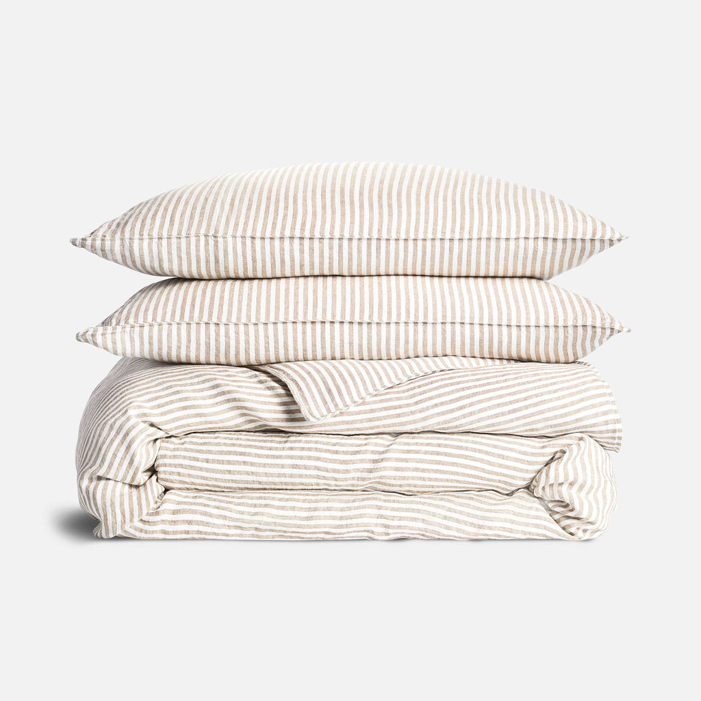 Washed European Linen Duvet Set C7
