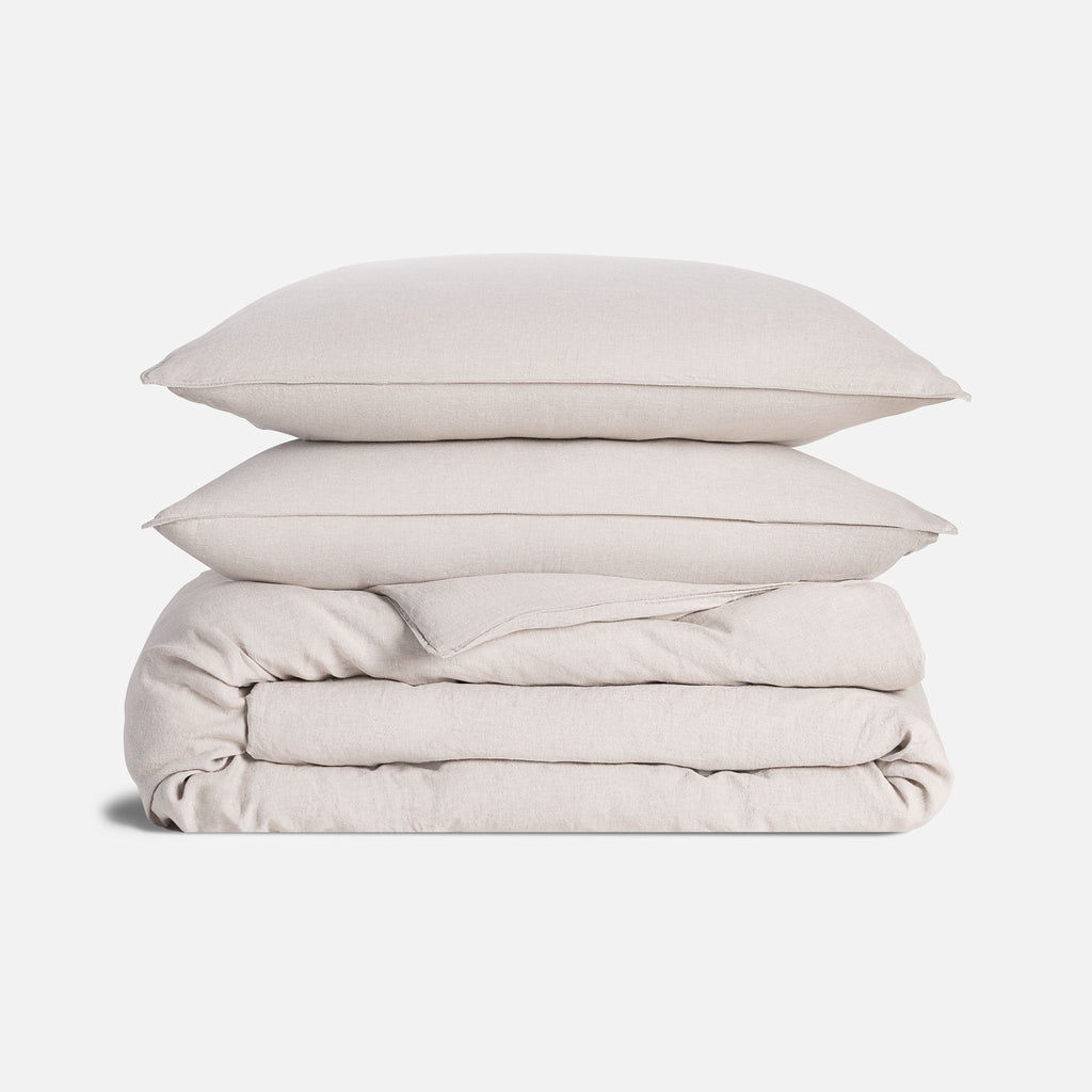 Washed European Linen Duvet Set P9