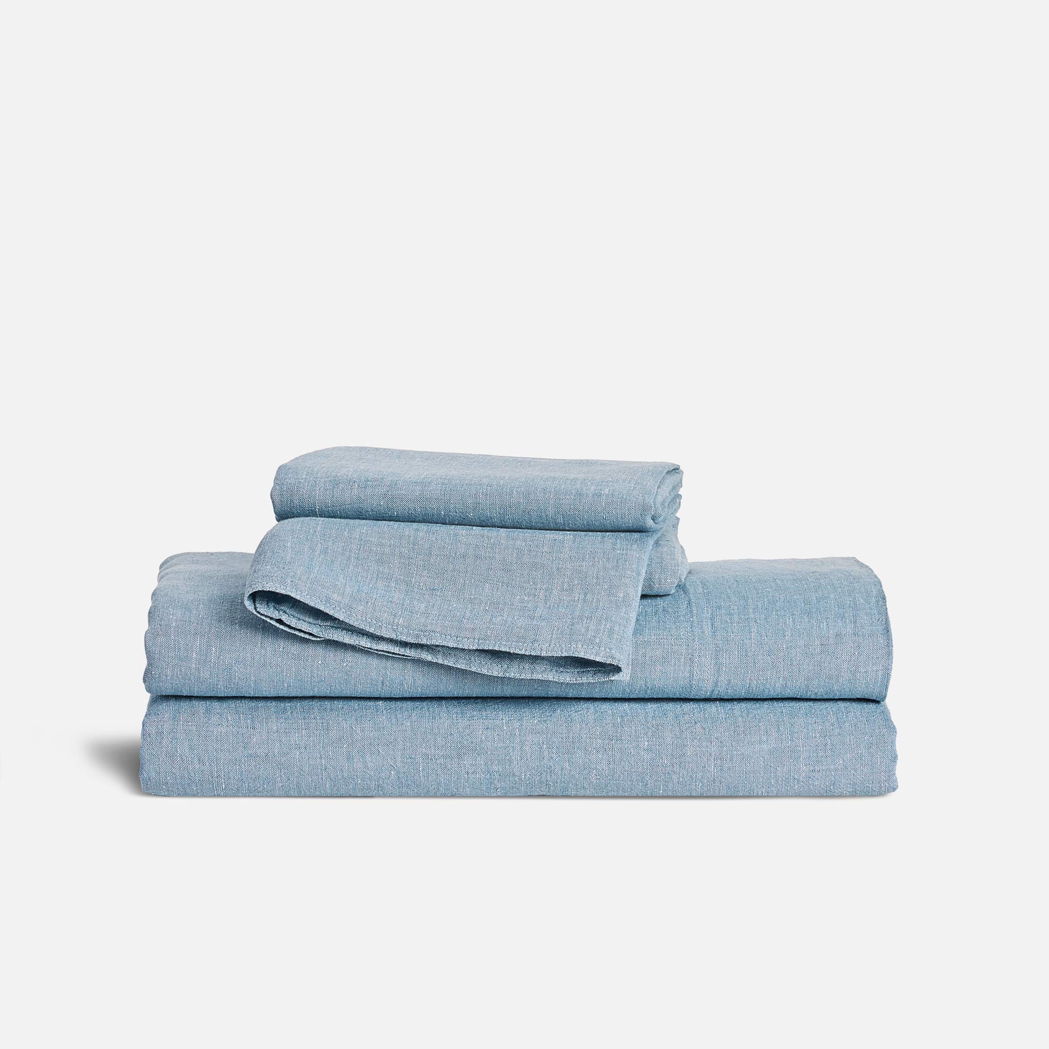 Washed European Linen Core Sheet Set S9