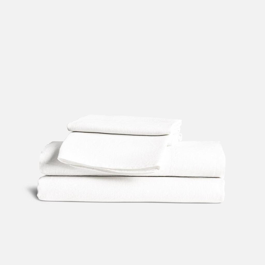 Washed European Linen Core Sheet Set S9