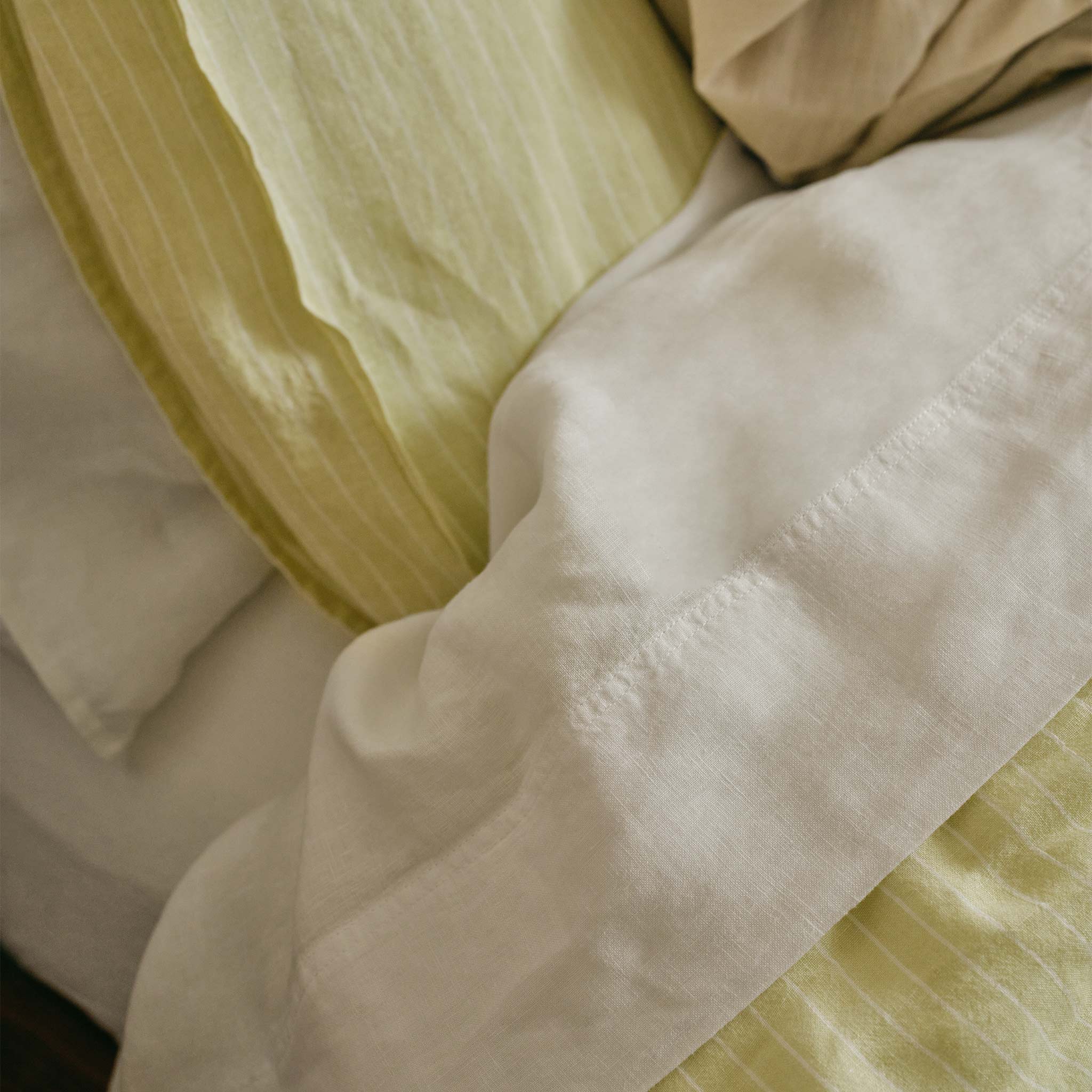 Washed European Linen Duvet Set C7