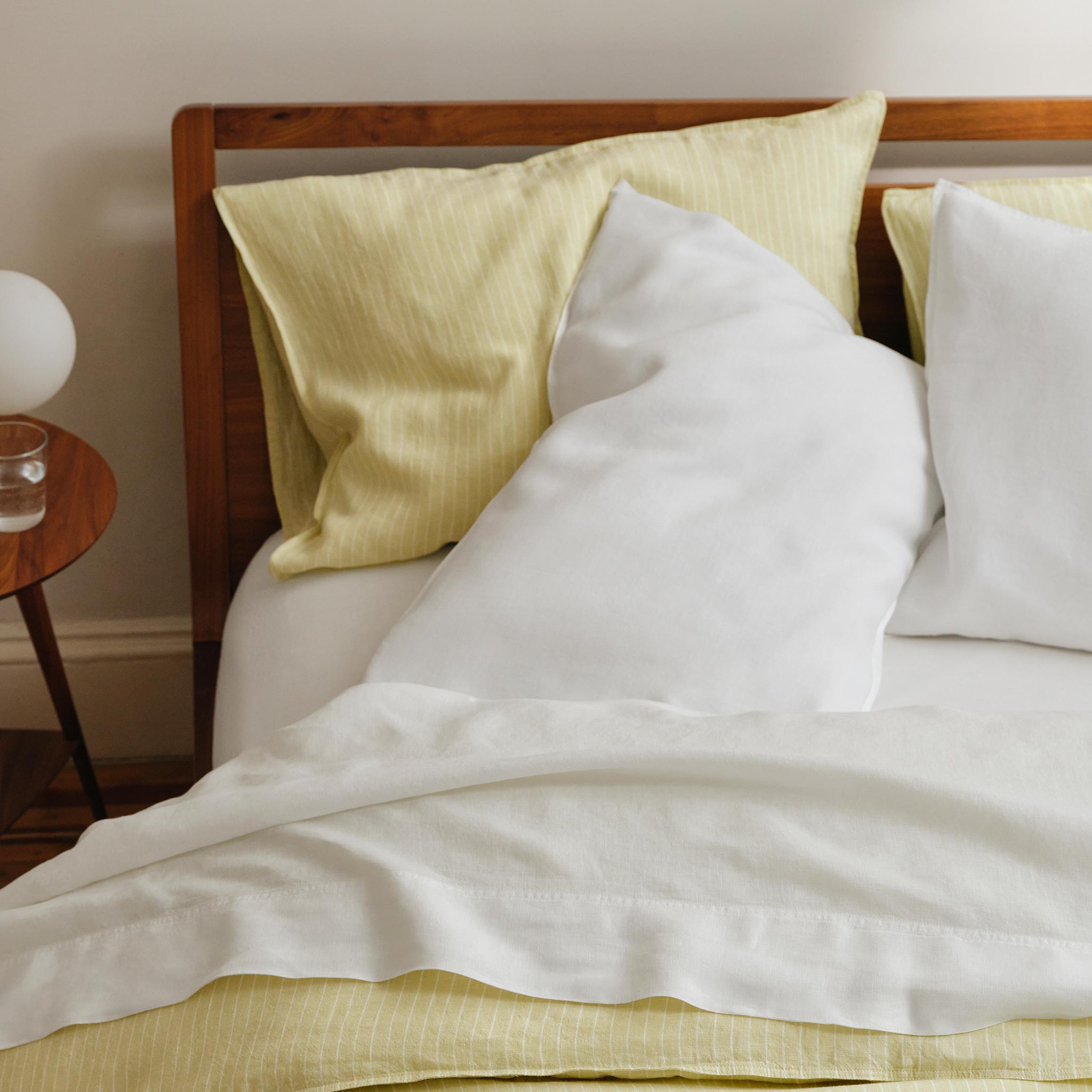 Washed European Linen Core Sheet Set S9