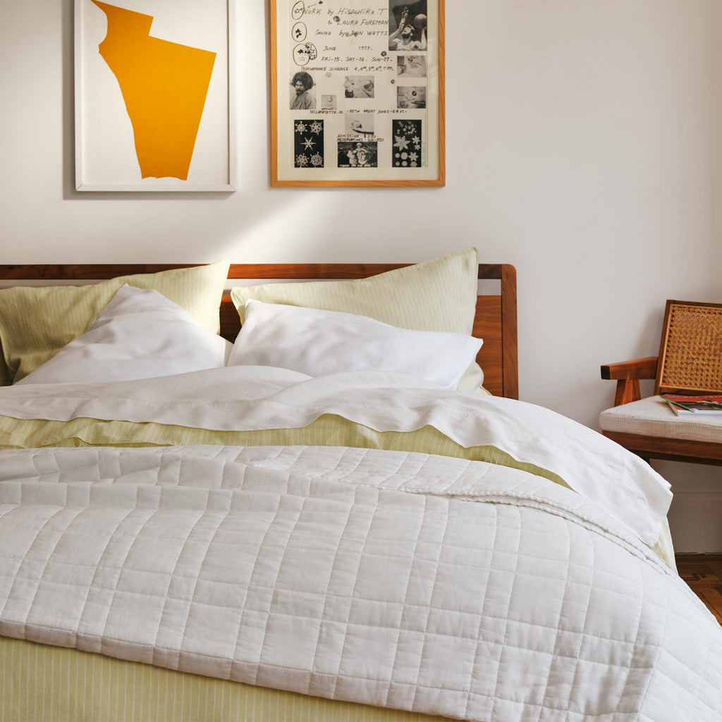 Washed European Linen Core Sheet Set S9