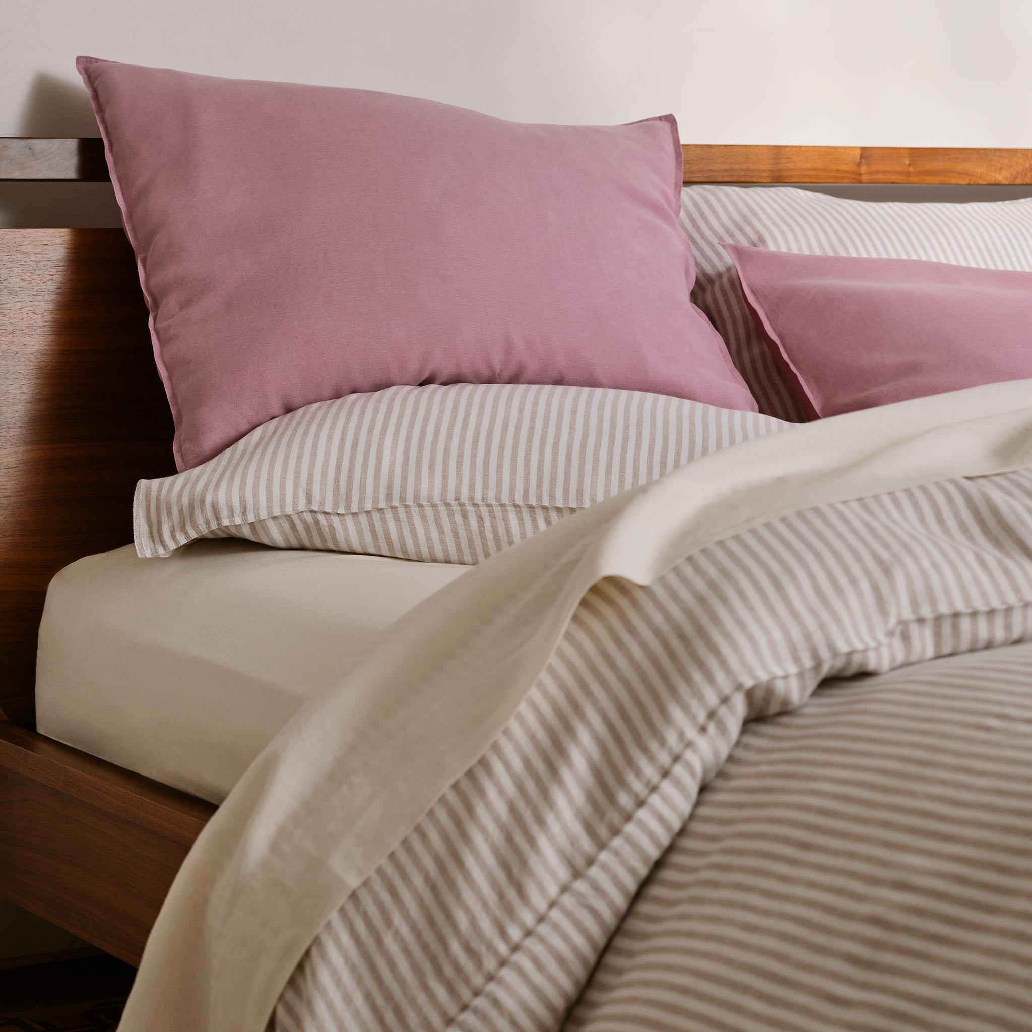Washed European Linen Duvet Set C7