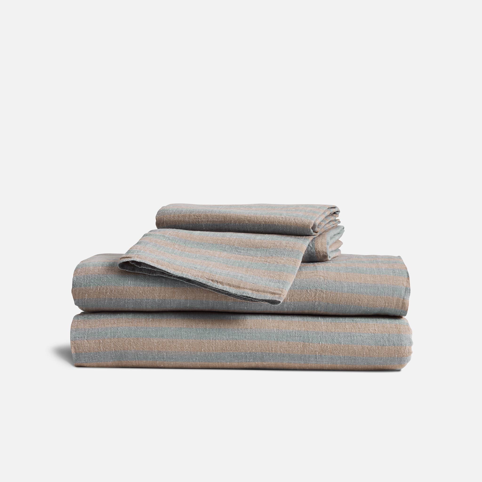 Washed European Linen Core Sheet Set S9