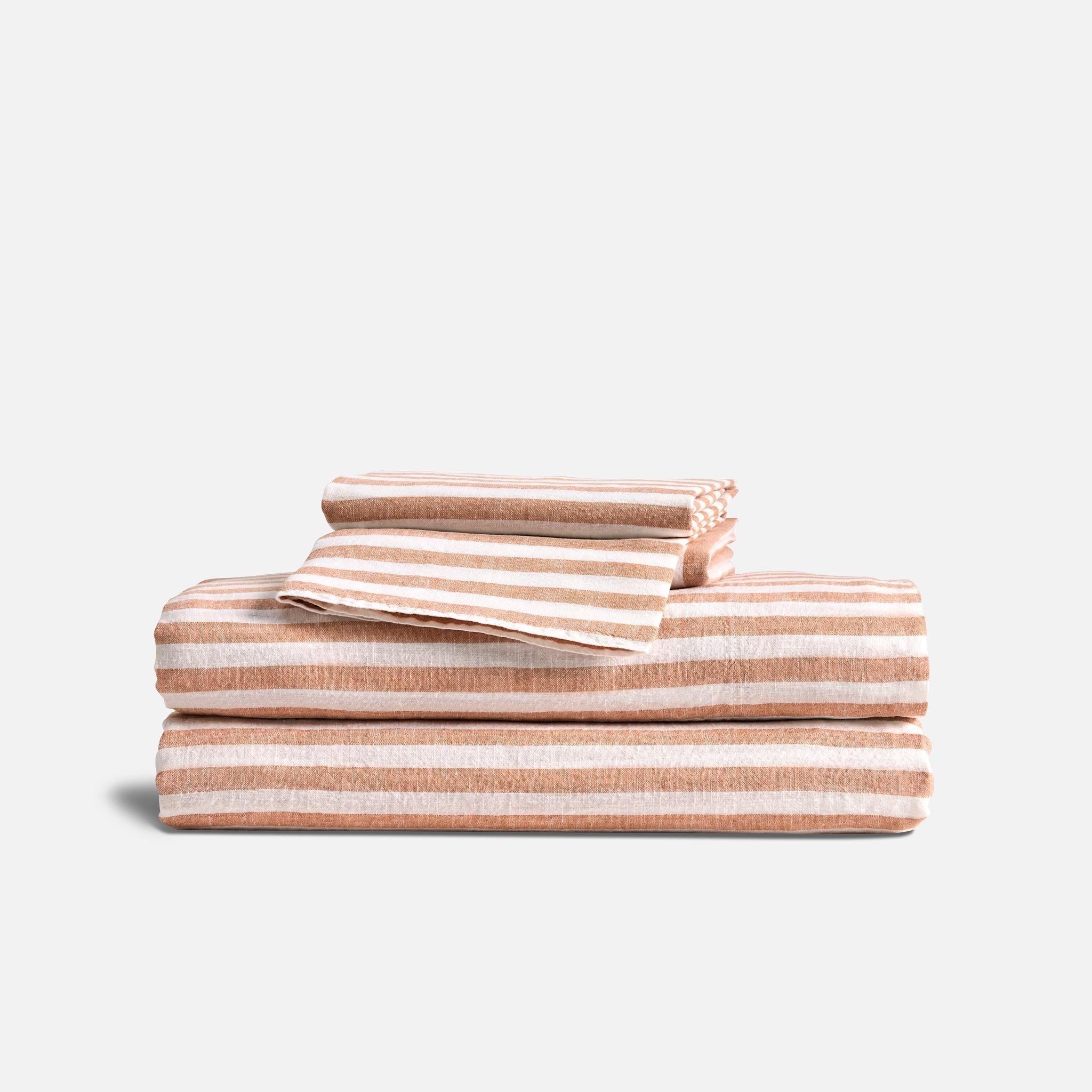 Washed European Linen Core Sheet Set S9