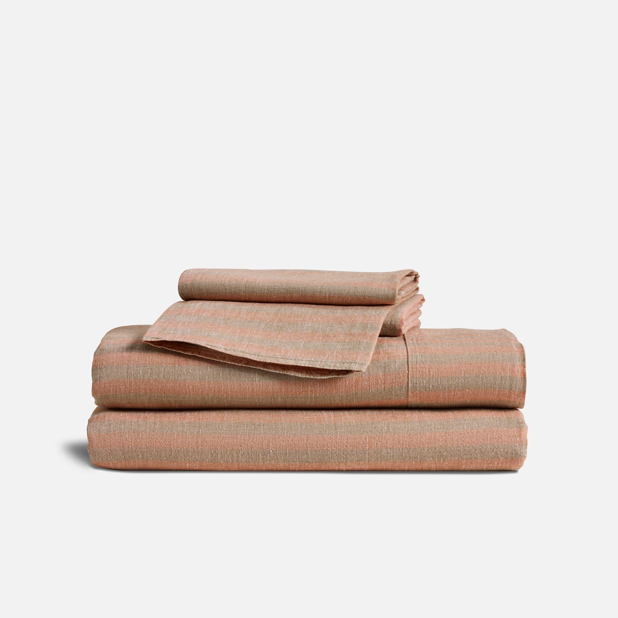 Washed European Linen Core Sheet Set S9