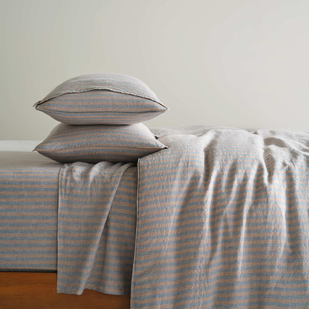 Washed European Linen Core Sheet Set S9