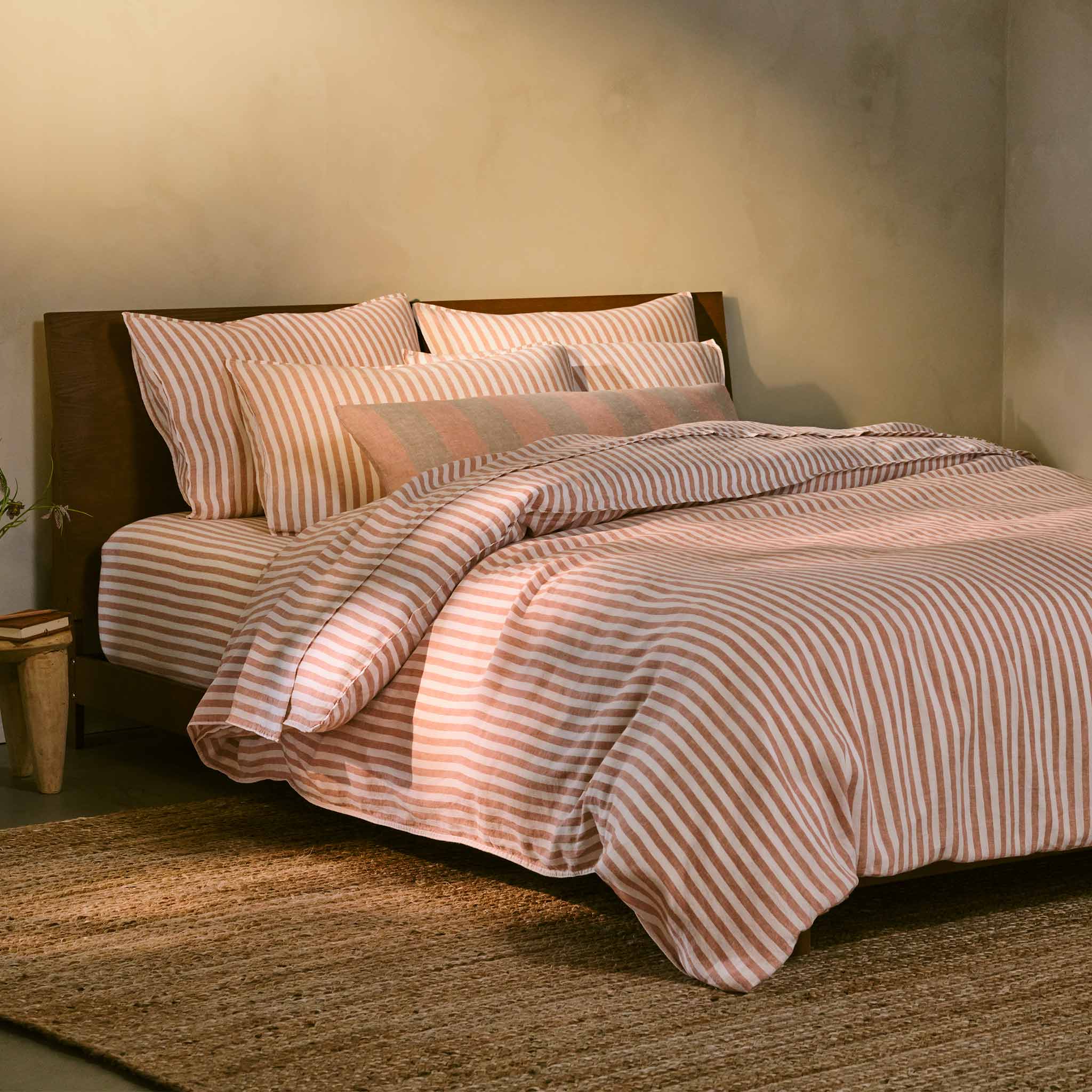 Washed European Linen Duvet Set P9