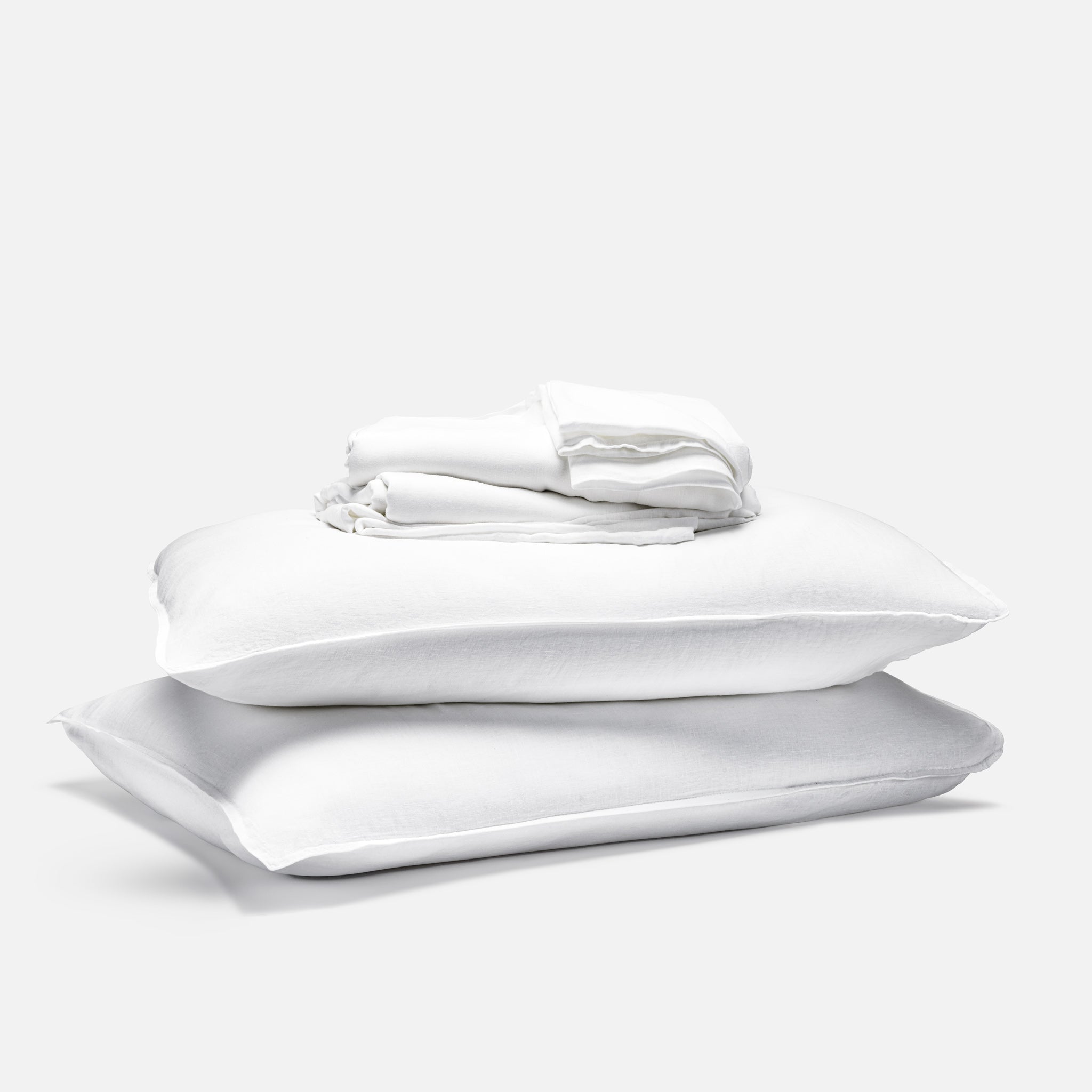 Washed European Linen Core Sheet Set S9