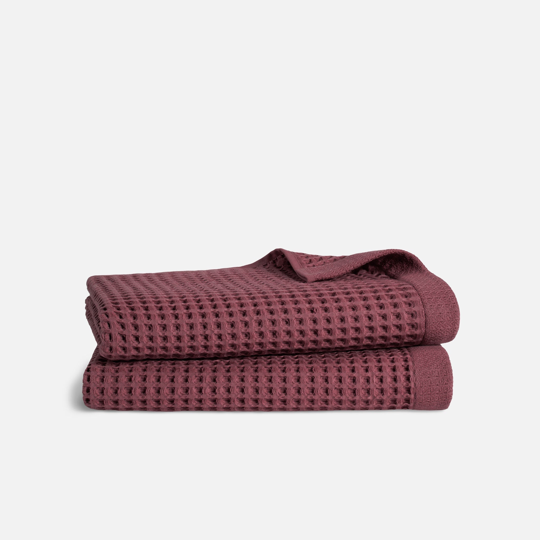 Dreamweave Waffle Bath Towels Set of 2 P1