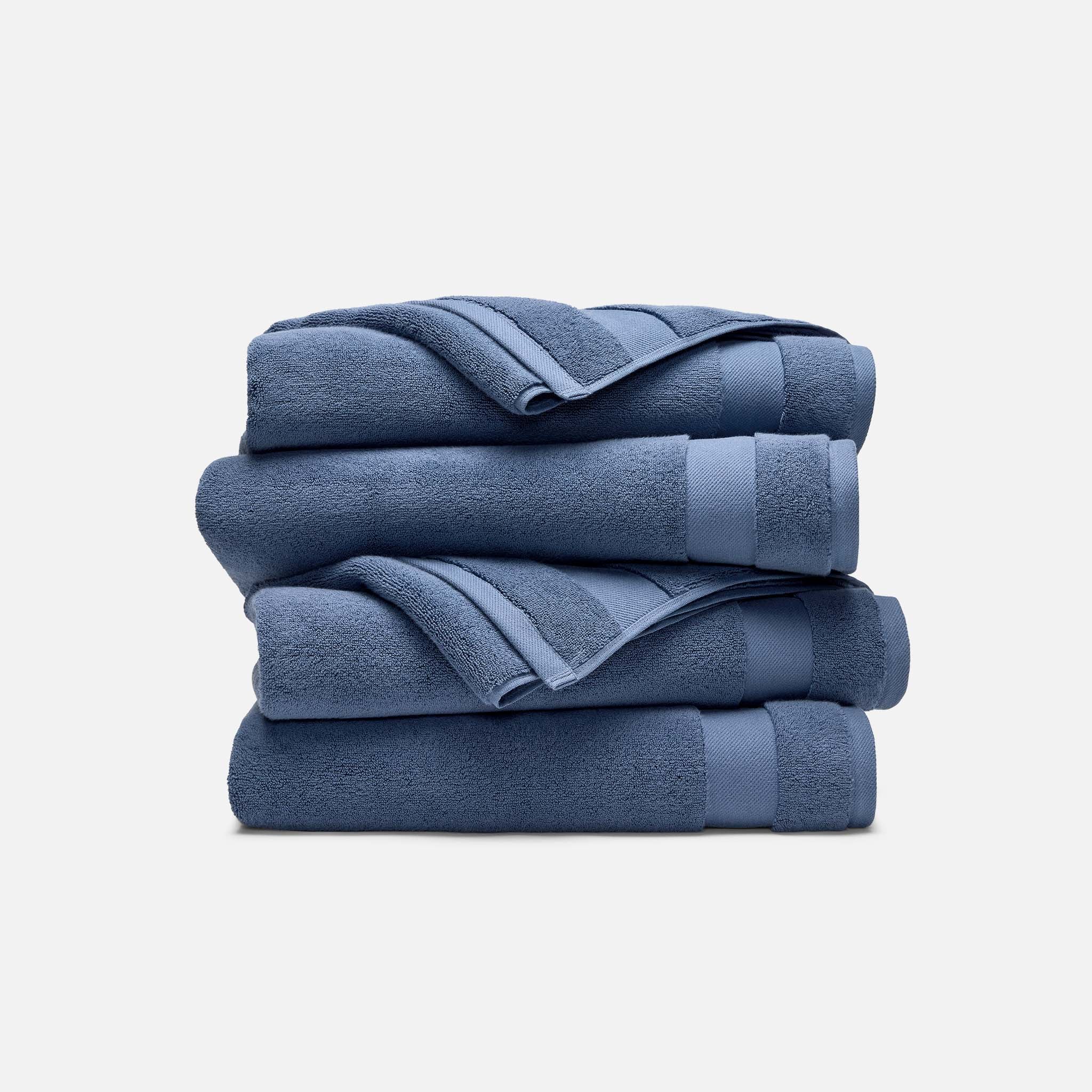 Super-Plush Set of 4 Bath Towel Bundle V5