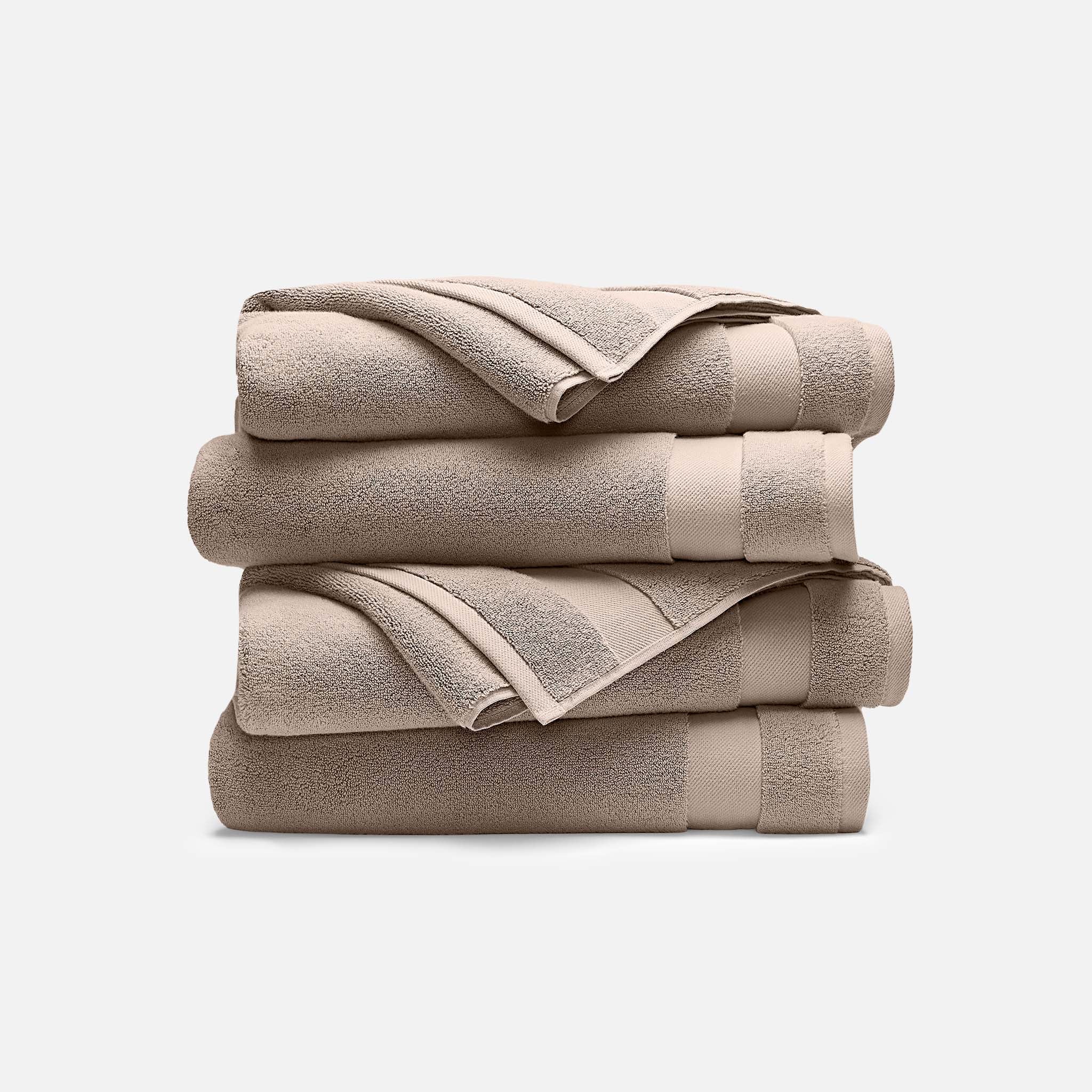 Super-Plush Set of 4 Bath Towel Bundle V5