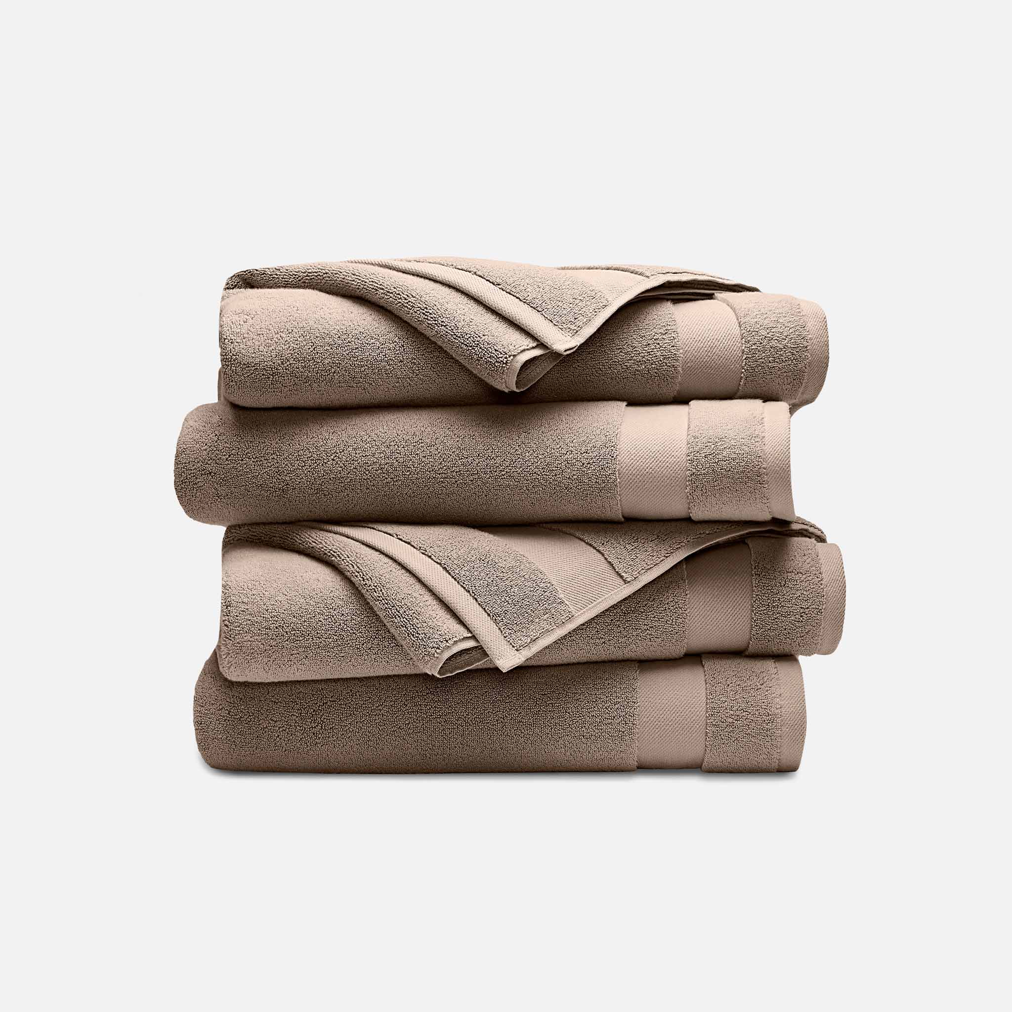 Super-Plush Set of 4 Bath Towel Bundle V5