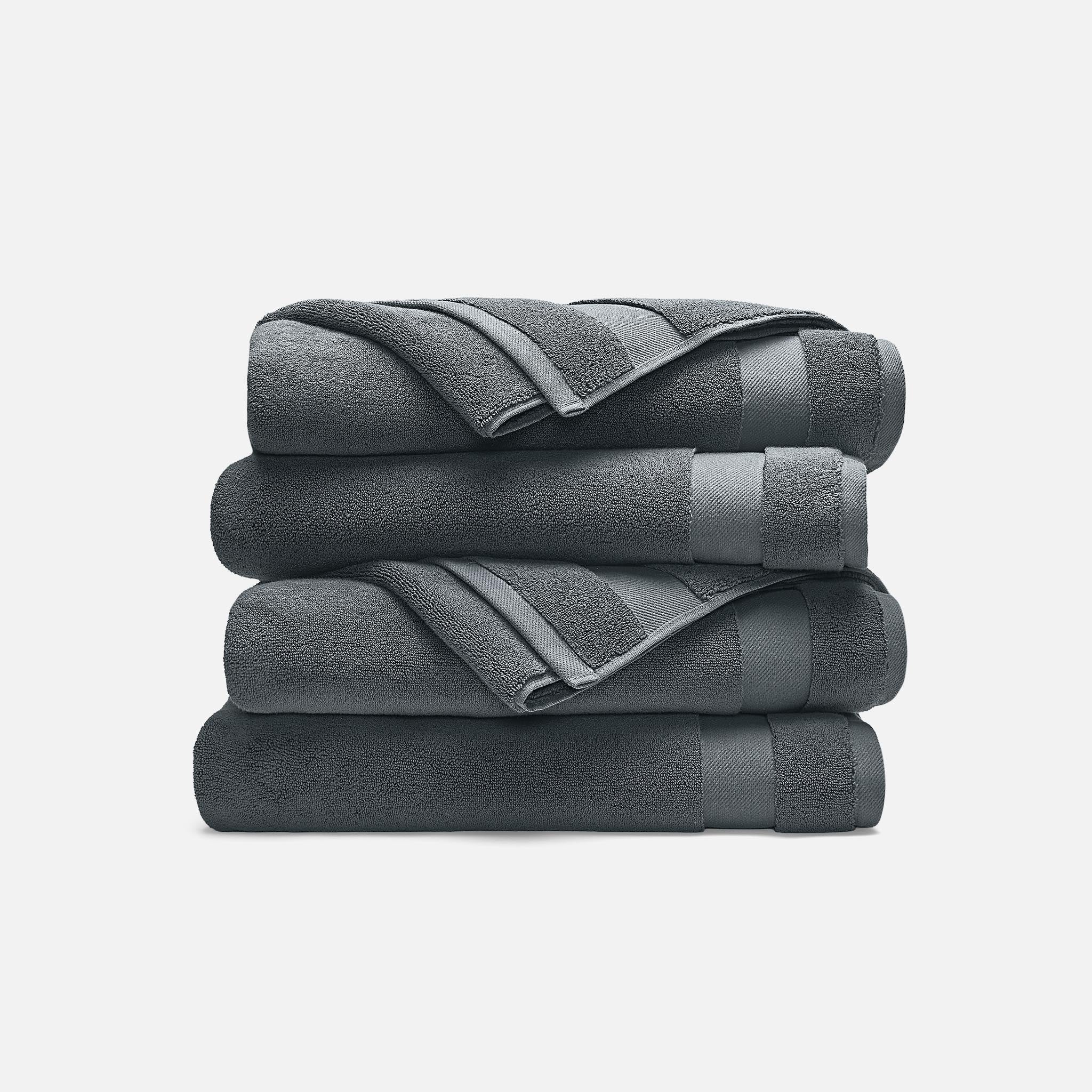 Super-Plush Set of 4 Bath Towel Bundle V5
