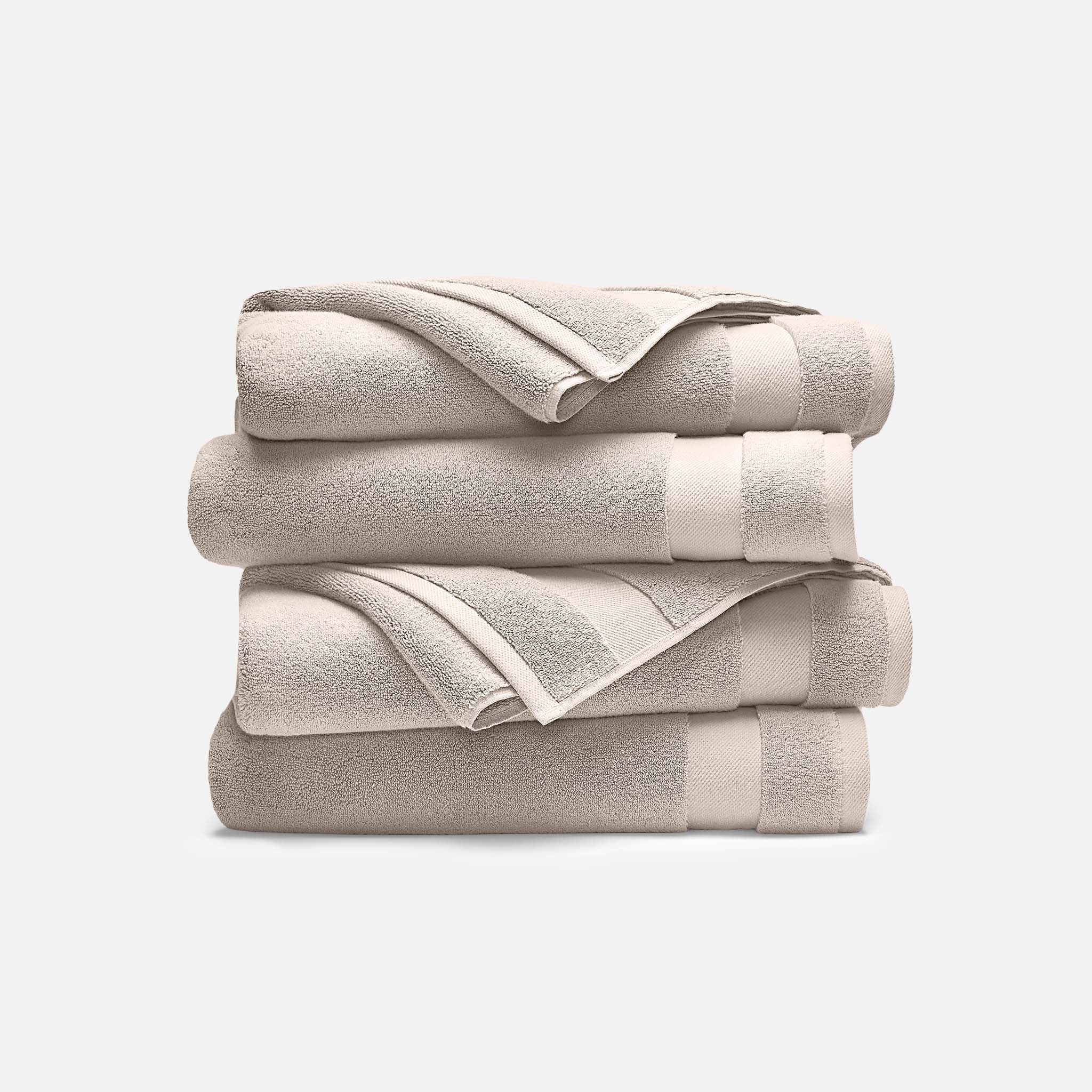 Super-Plush Set of 4 Bath Towel Bundle V5