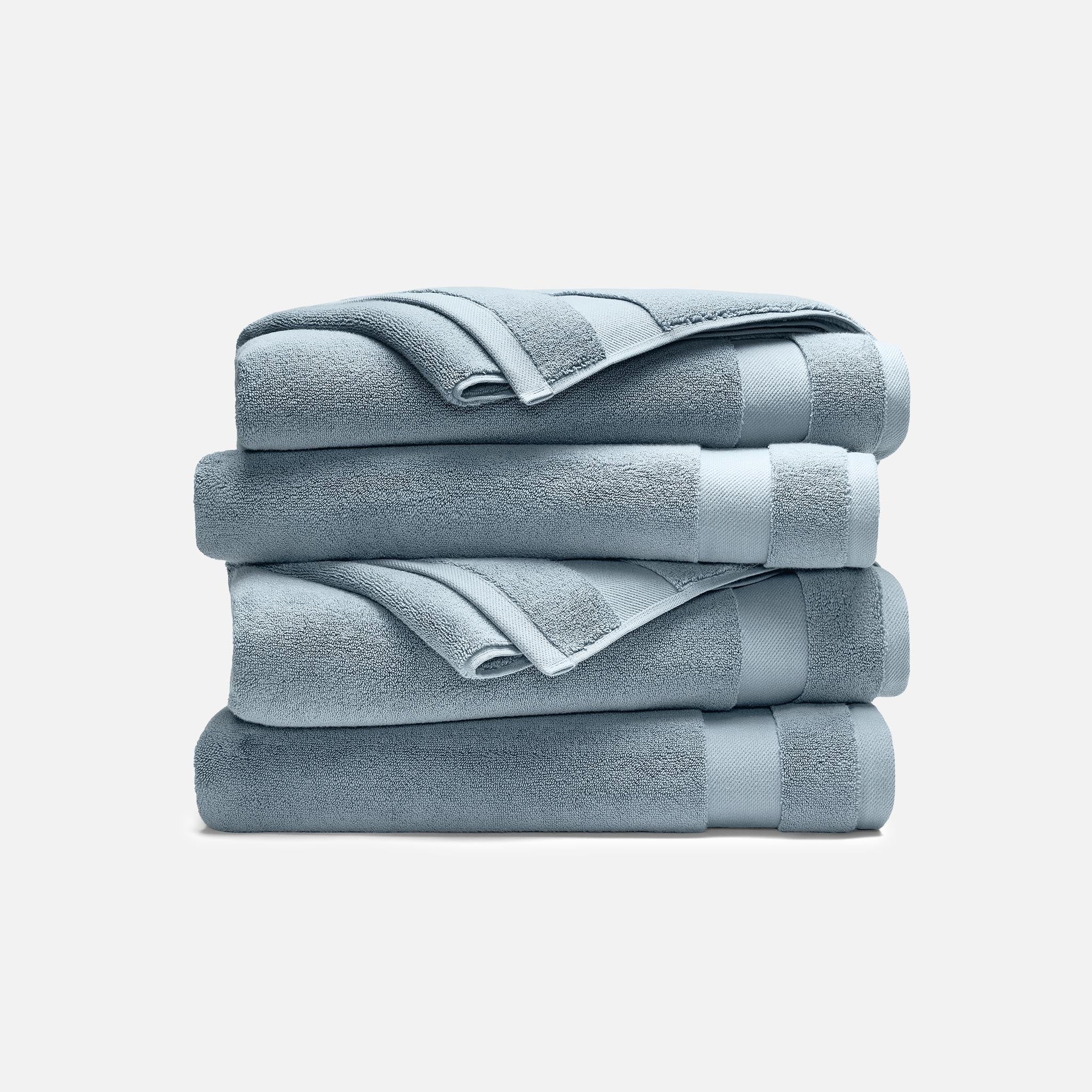 Super-Plush Set of 4 Bath Towel Bundle V5