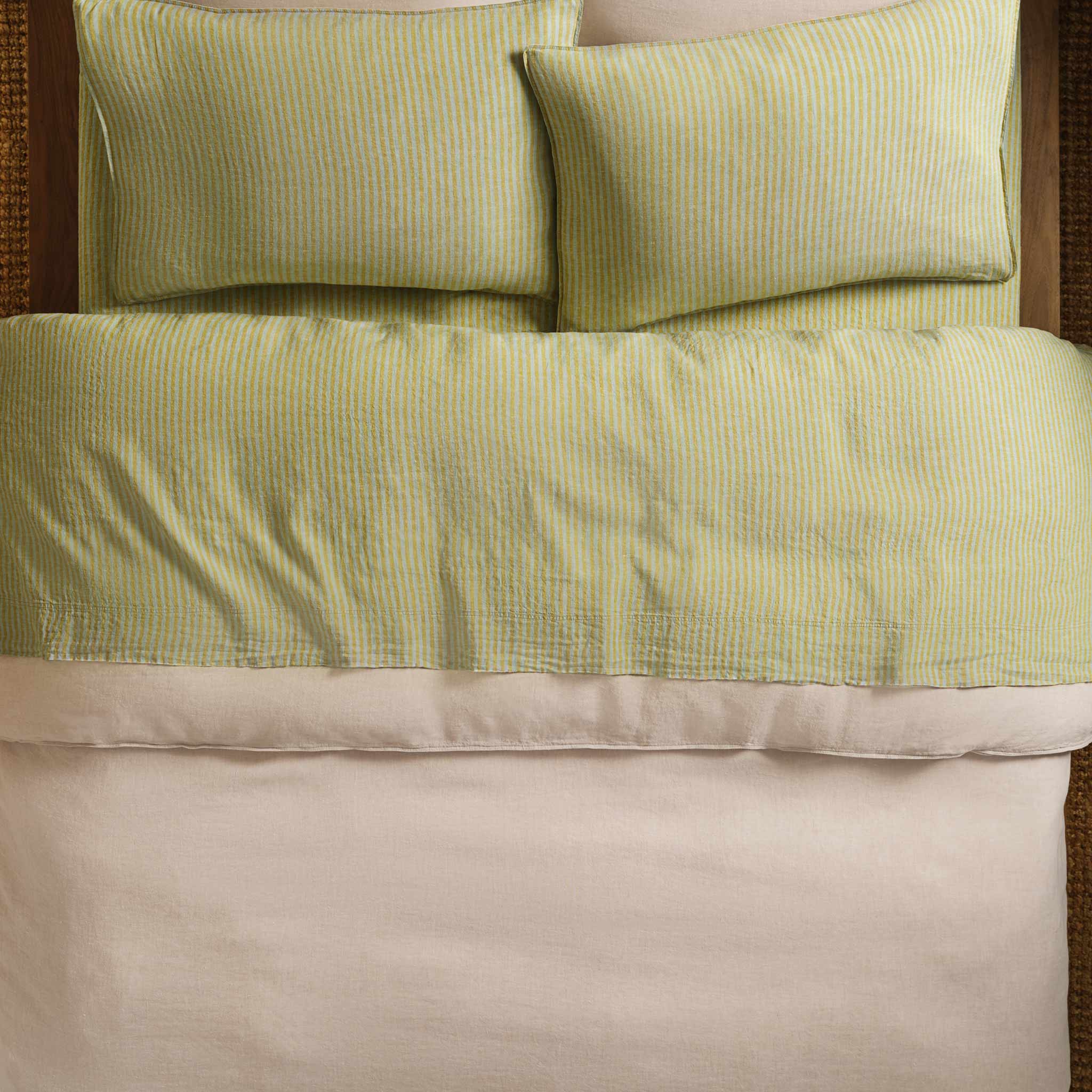 Washed European Linen Core Sheet Set S9