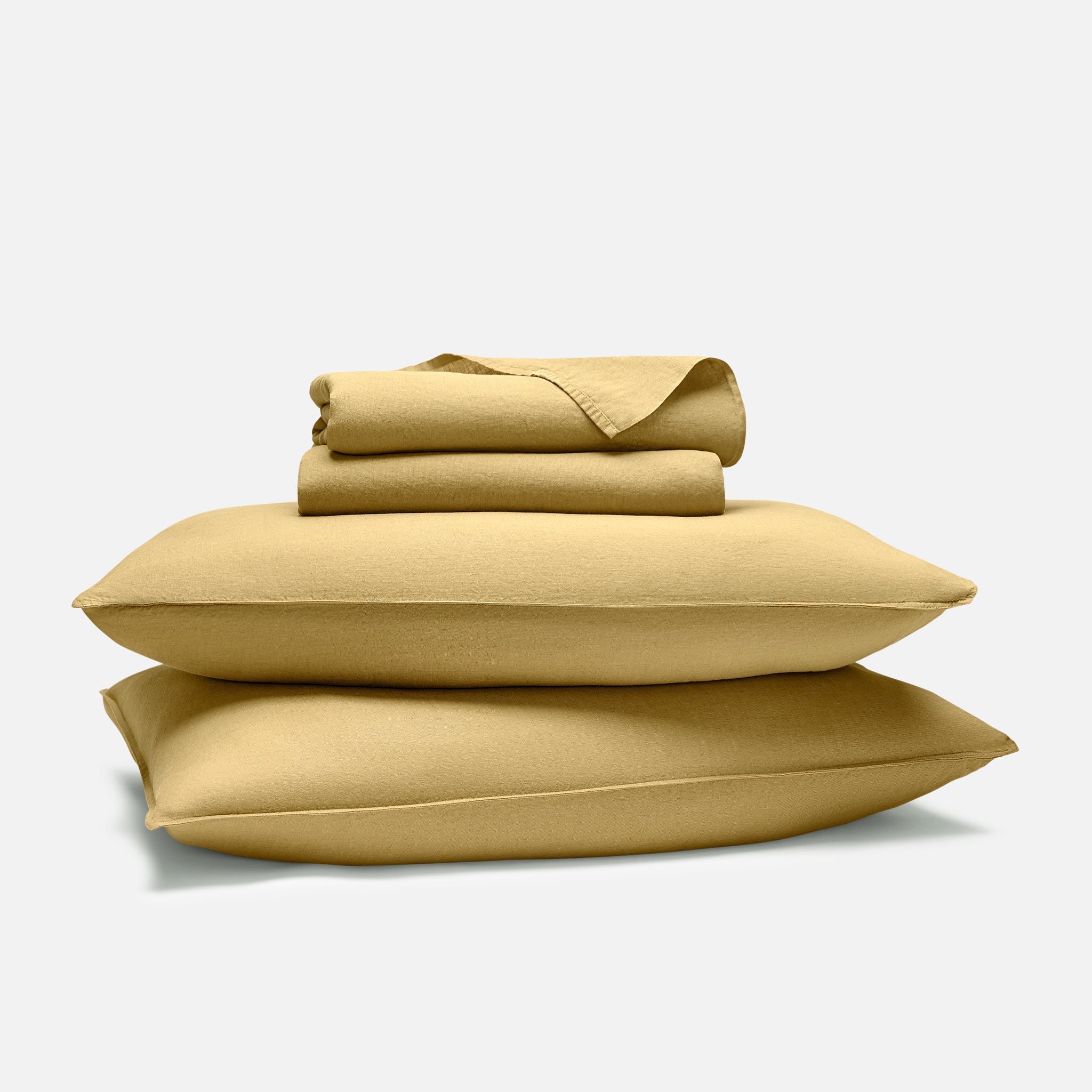 Washed European Linen Core Sheet Set S9