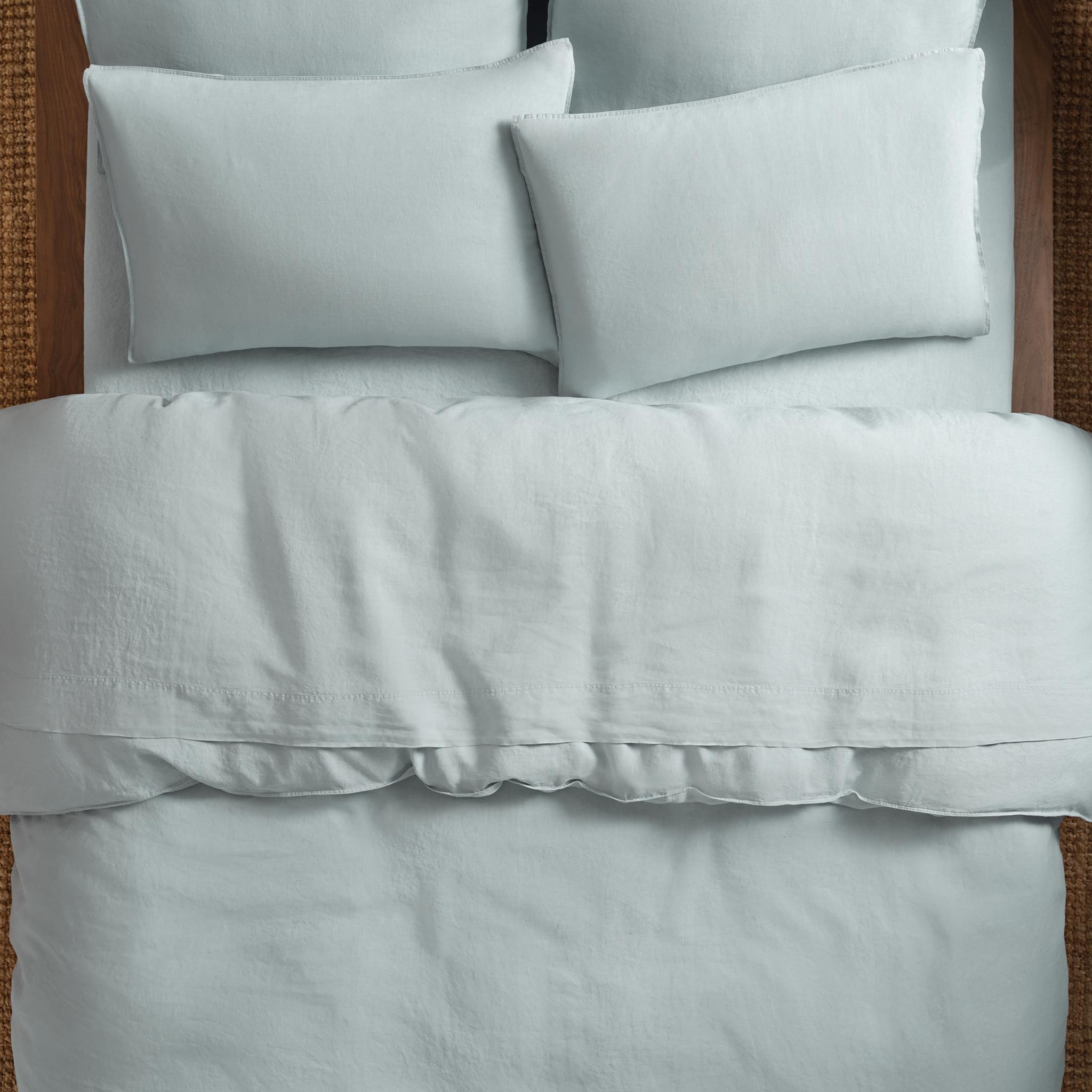 Washed European Linen Duvet Set C7