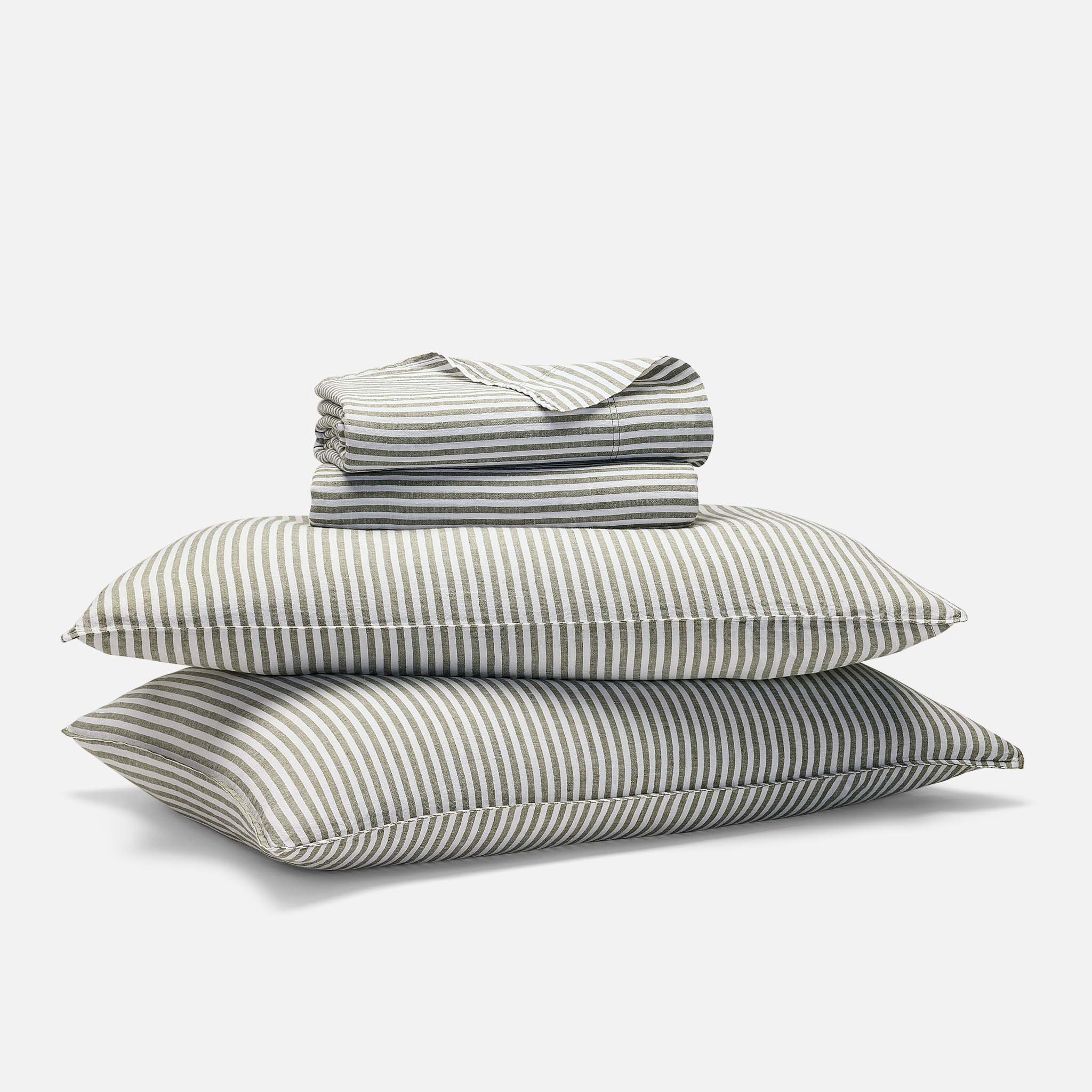 Washed European Linen Core Sheet Set S9
