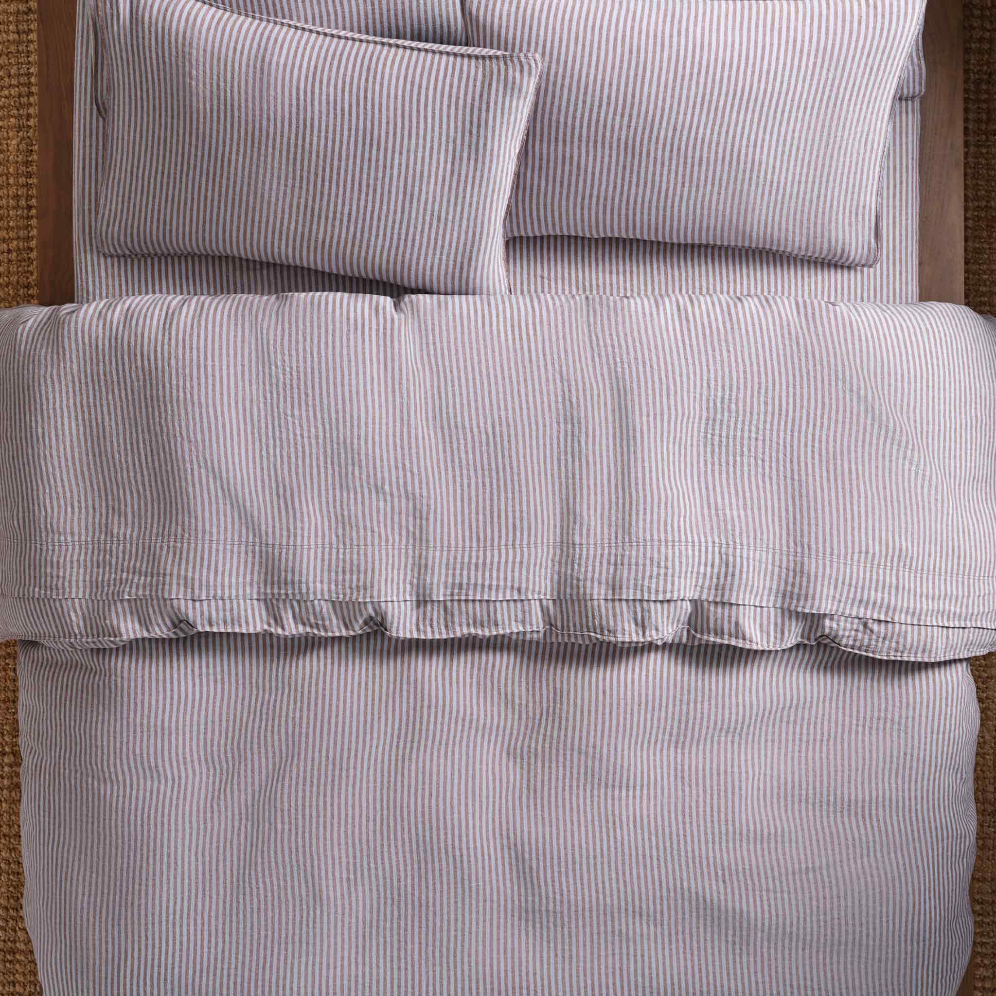 Washed European Linen Core Sheet Set S9