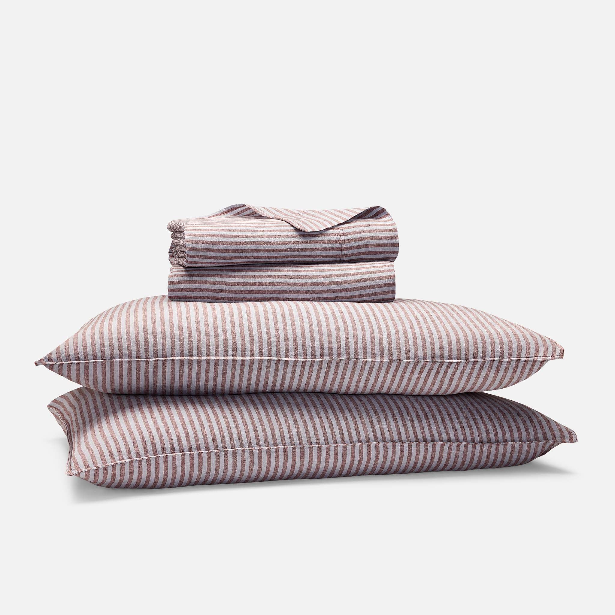 Washed European Linen Core Sheet Set S9