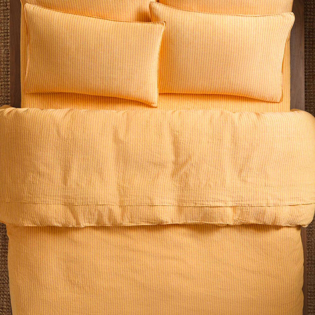 Washed European Linen Duvet Set C7