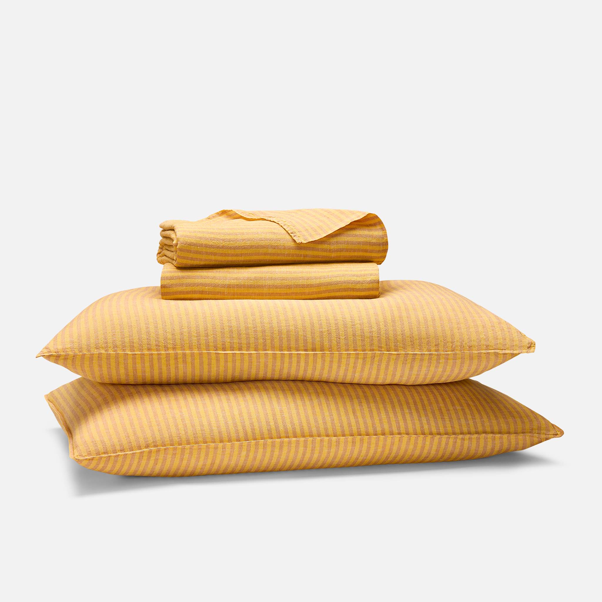 Washed European Linen Core Sheet Set S9