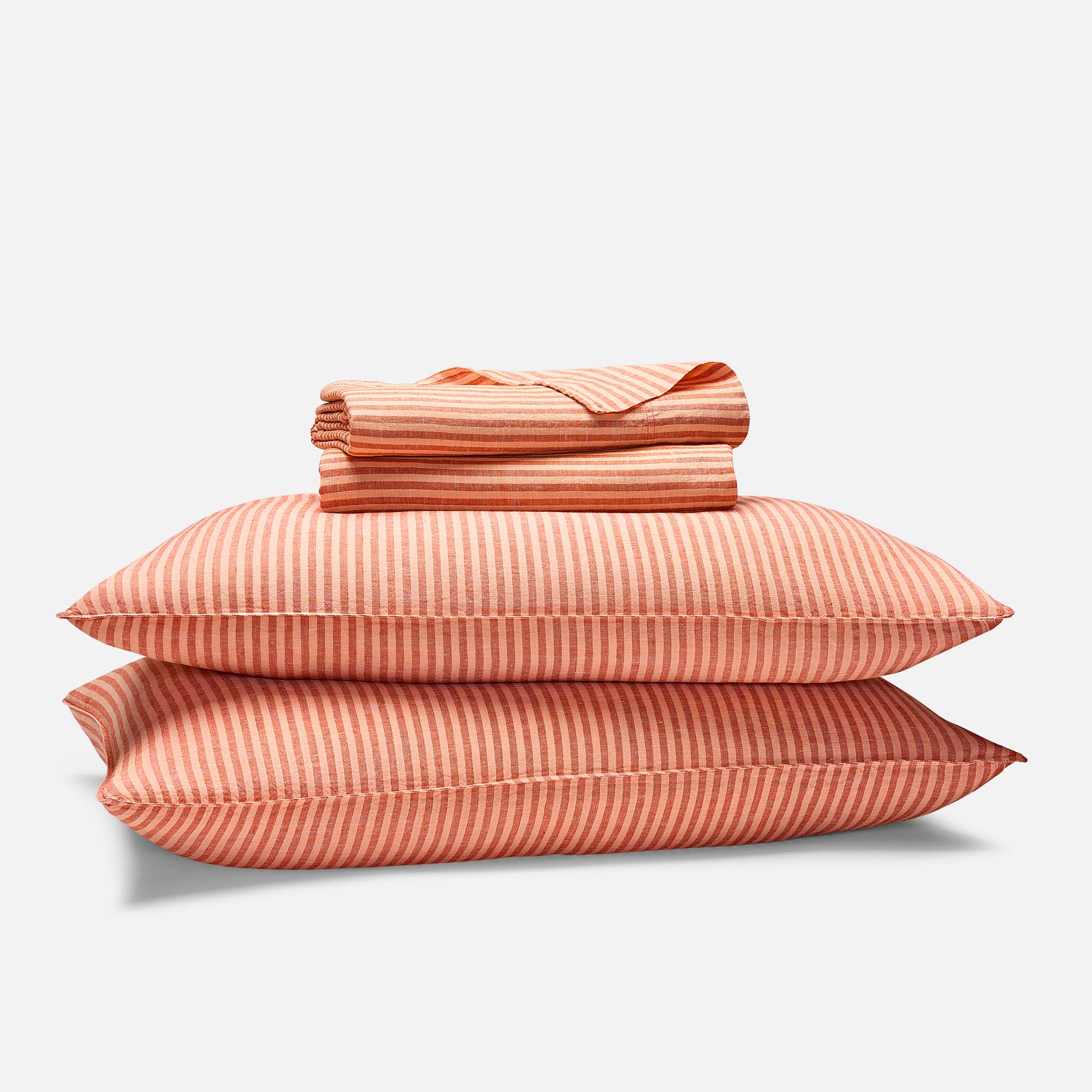 Washed European Linen Core Sheet Set S9