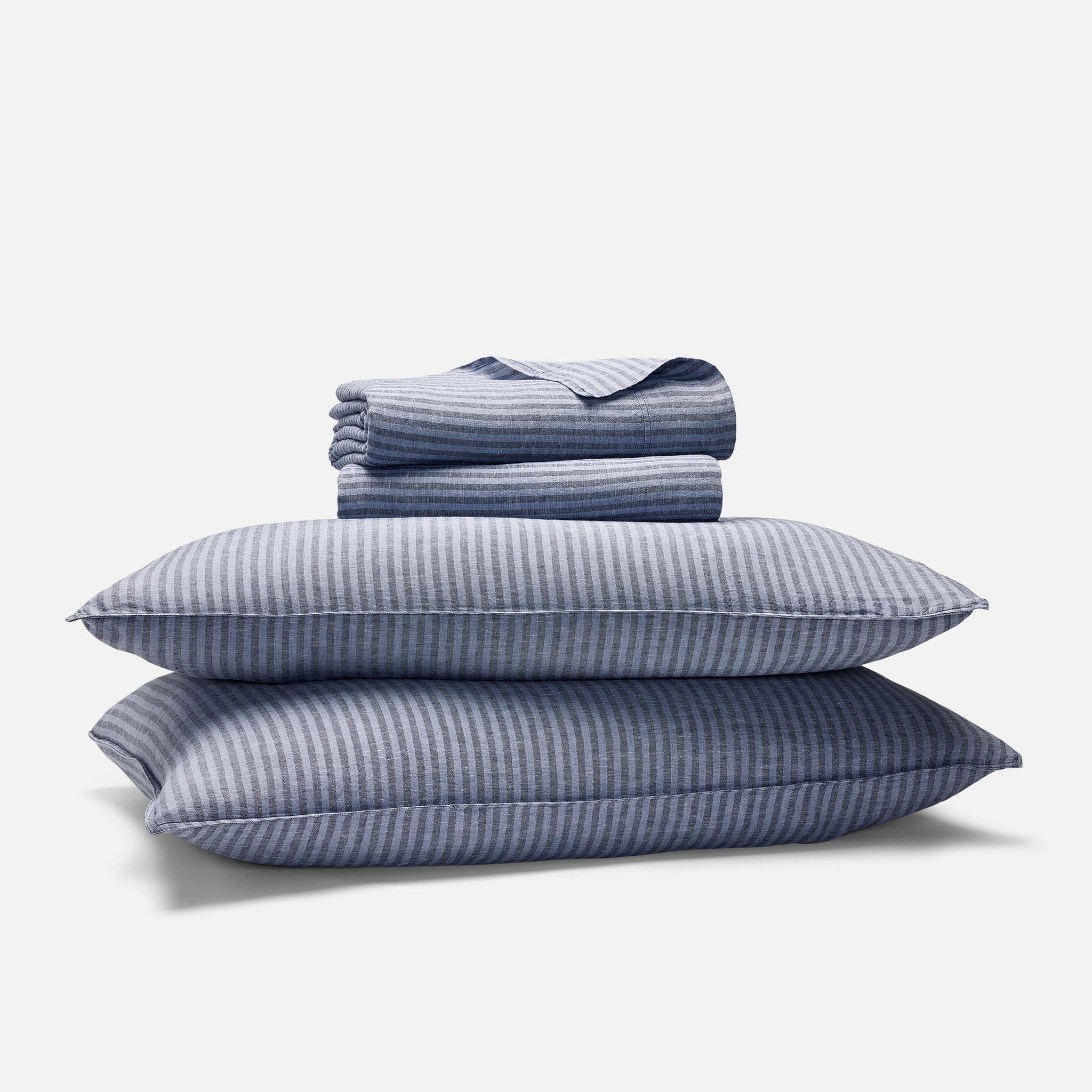 Washed European Linen Core Sheet Set S9