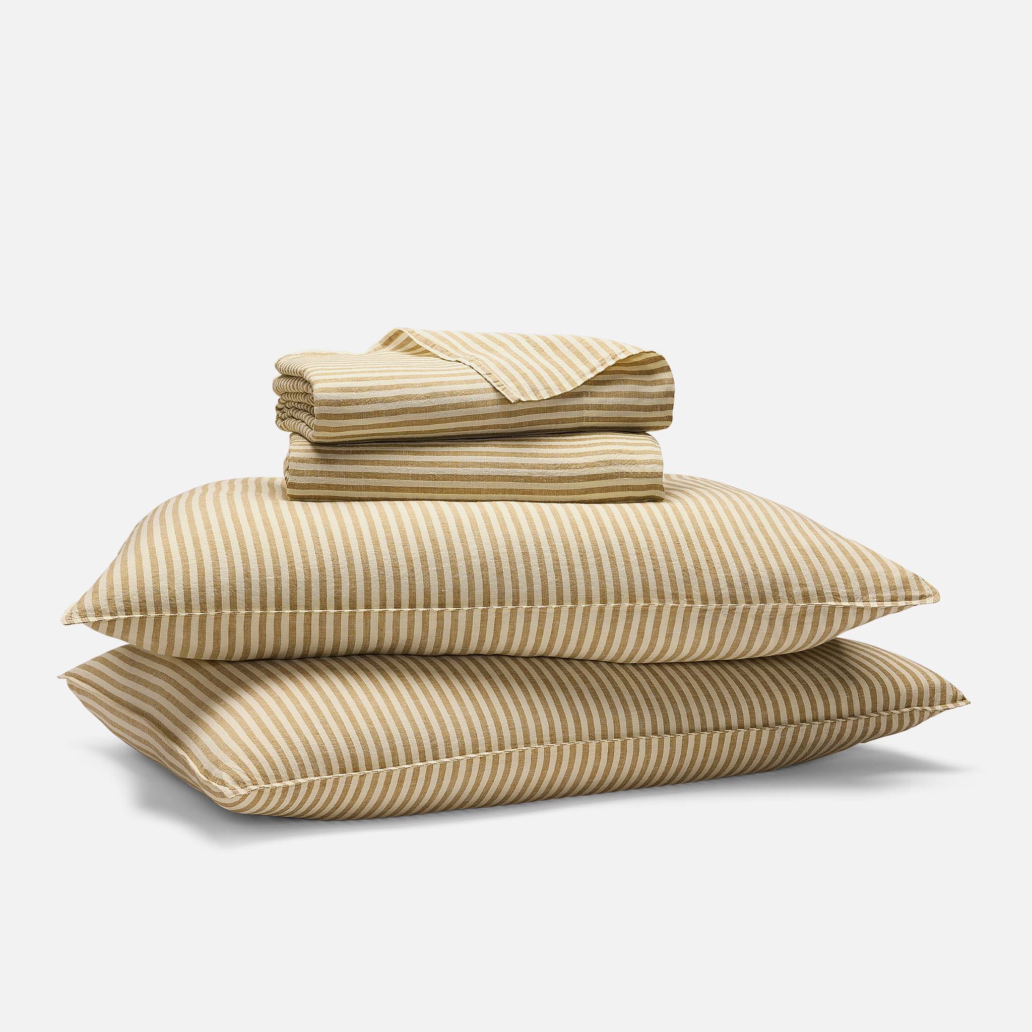 Washed European Linen Core Sheet Set S9
