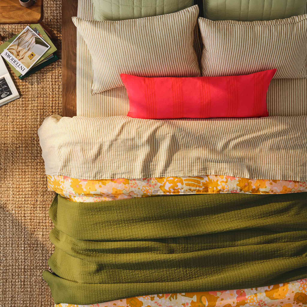 Washed European Linen Core Sheet Set S9