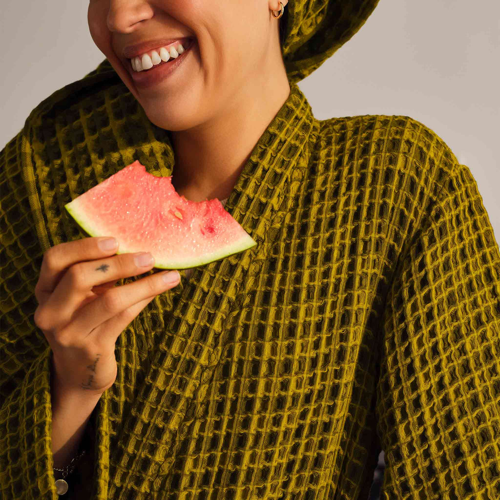 Dreamweave Waffle Robe A8