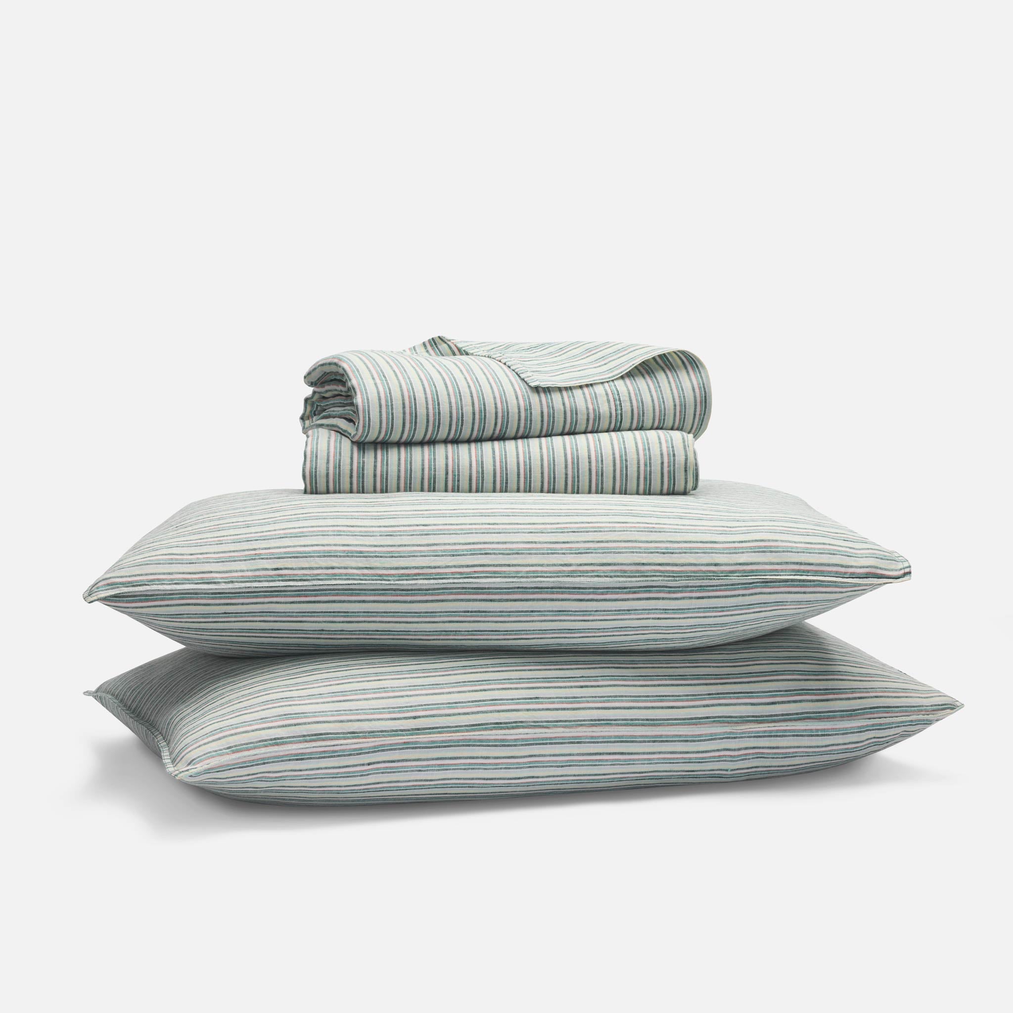 Washed European Linen Core Sheet Set S9