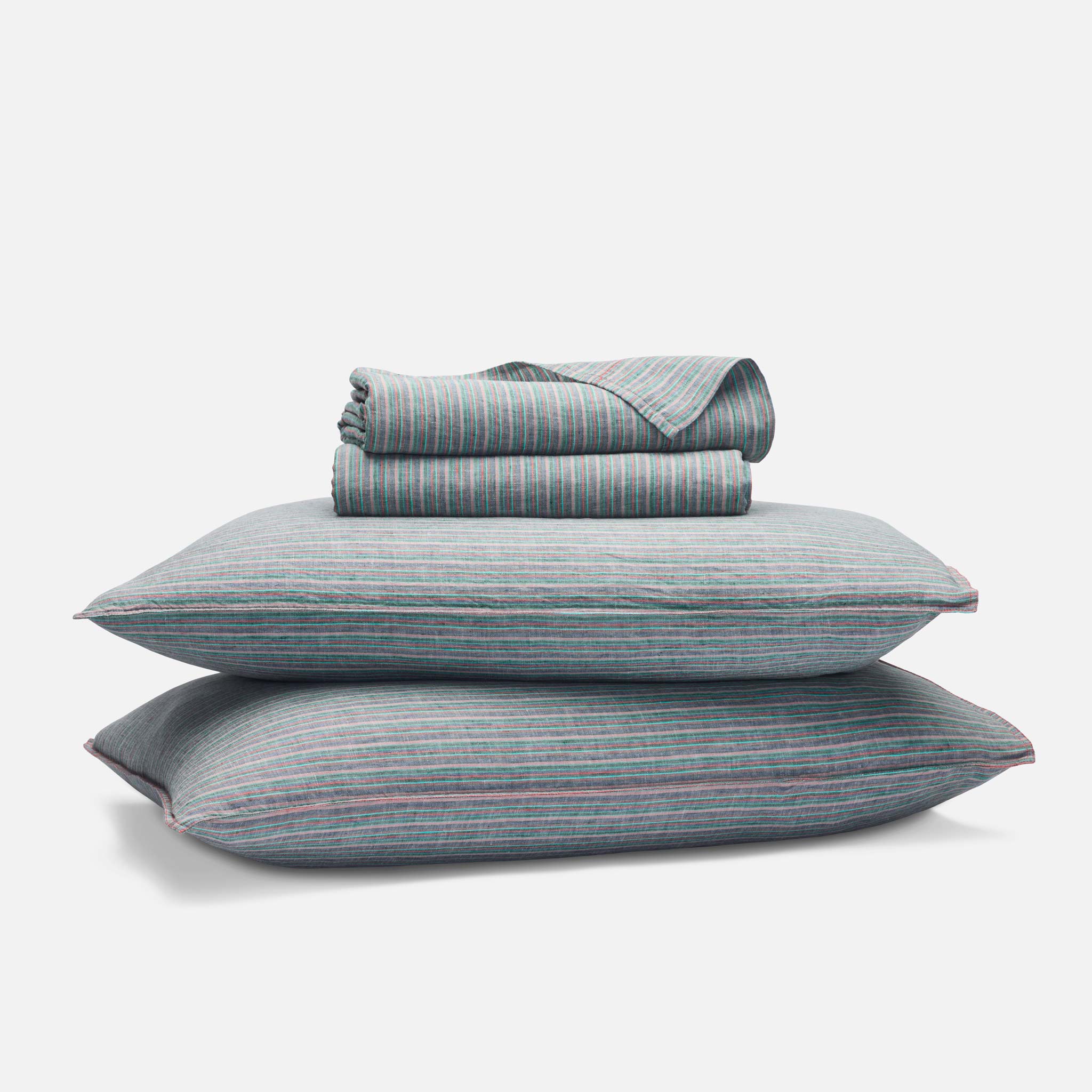 Washed European Linen Core Sheet Set S9