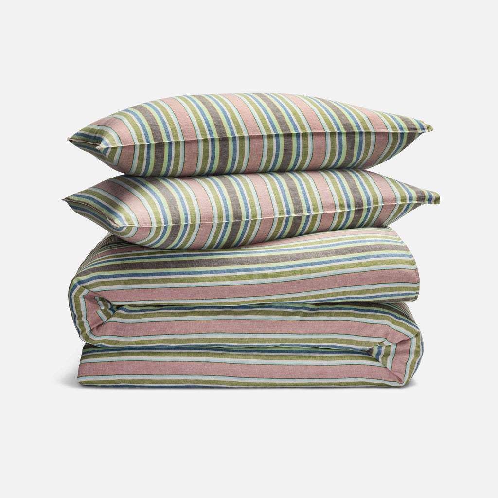 Washed European Linen Duvet Set C7